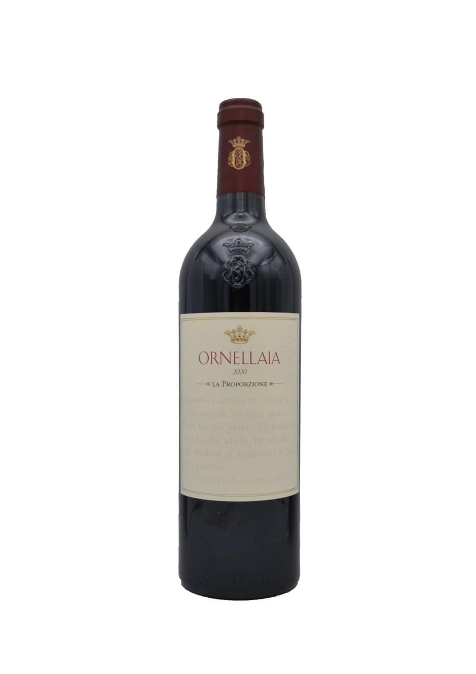 Bolgheri Rosso Superiore "Ornellaia" La Proporzione Etichetta d'Artista 2020
