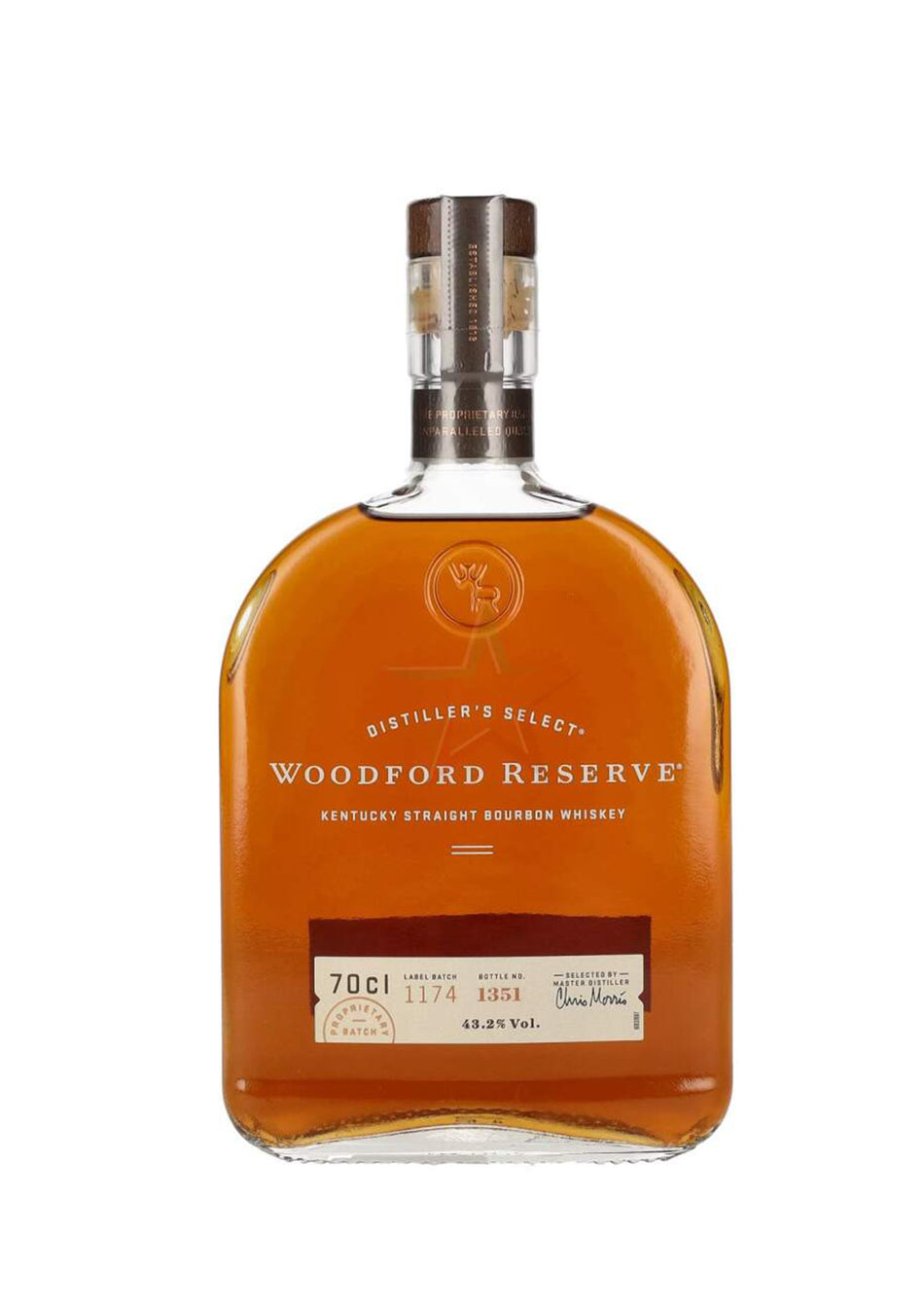 Kentucky Straight Bourbon Whiskey Woodford Reserve - 70cl