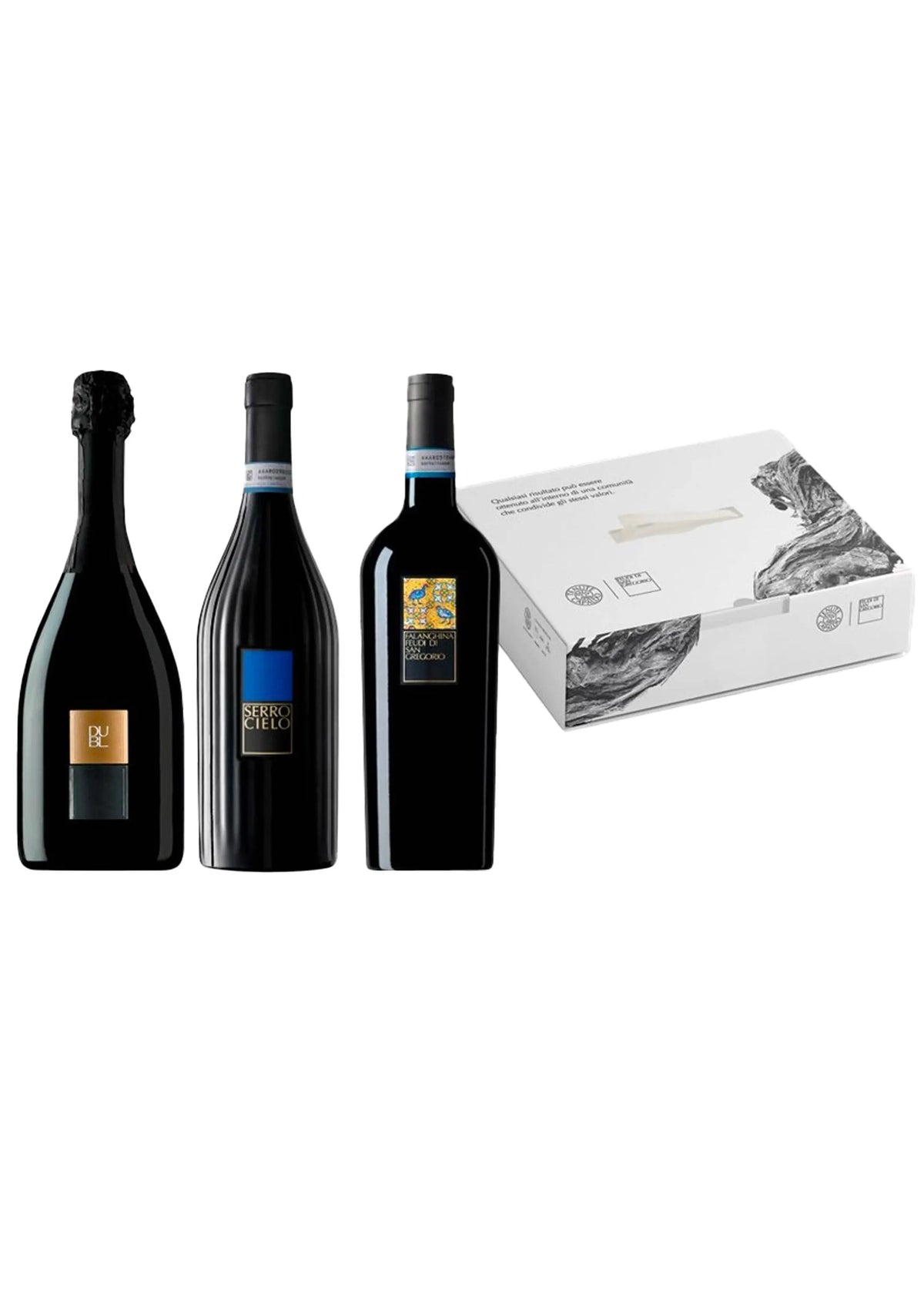 confezione regalo feudi di san gregorio falangina