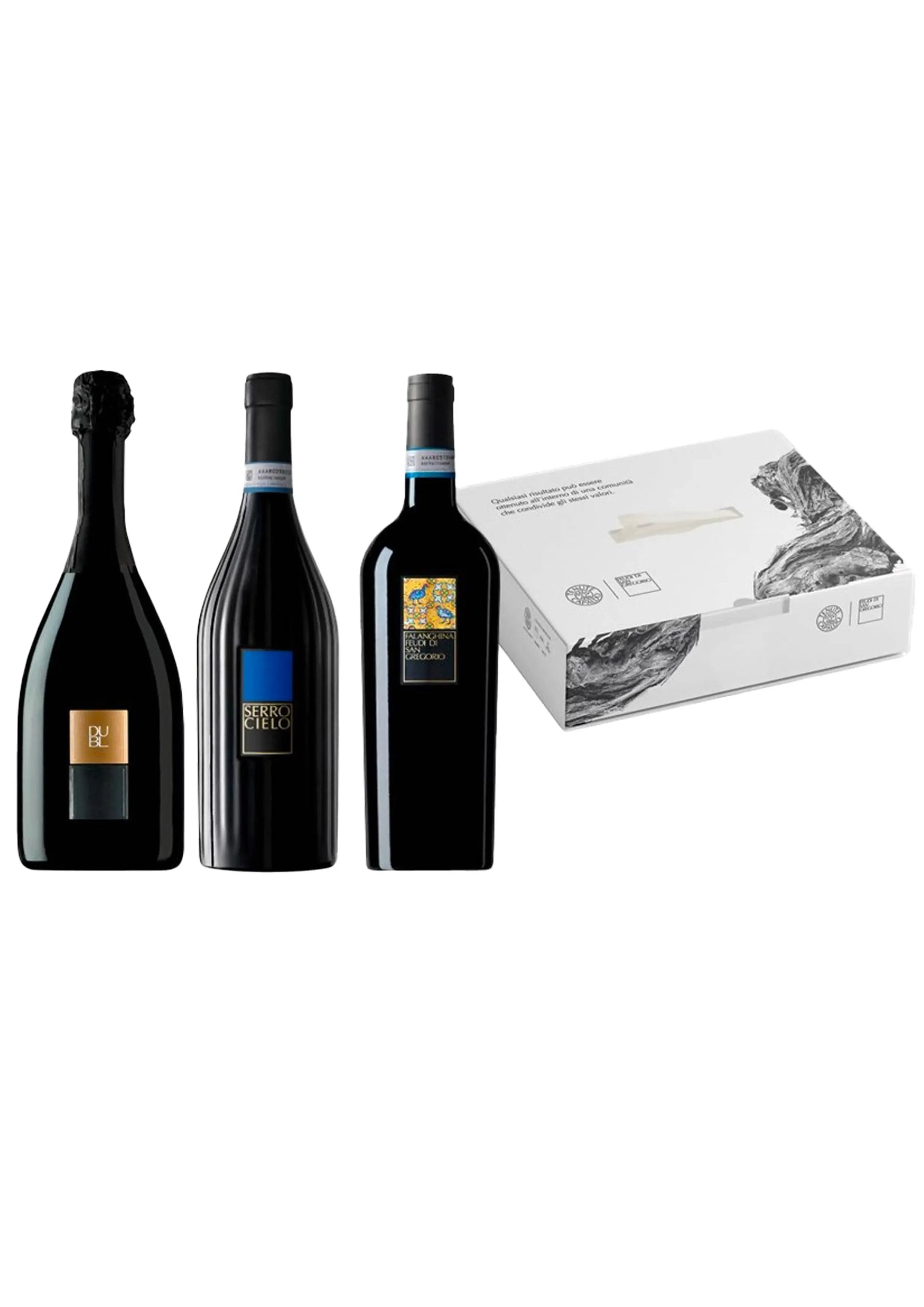 confezione regalo feudi di san gregorio falangina