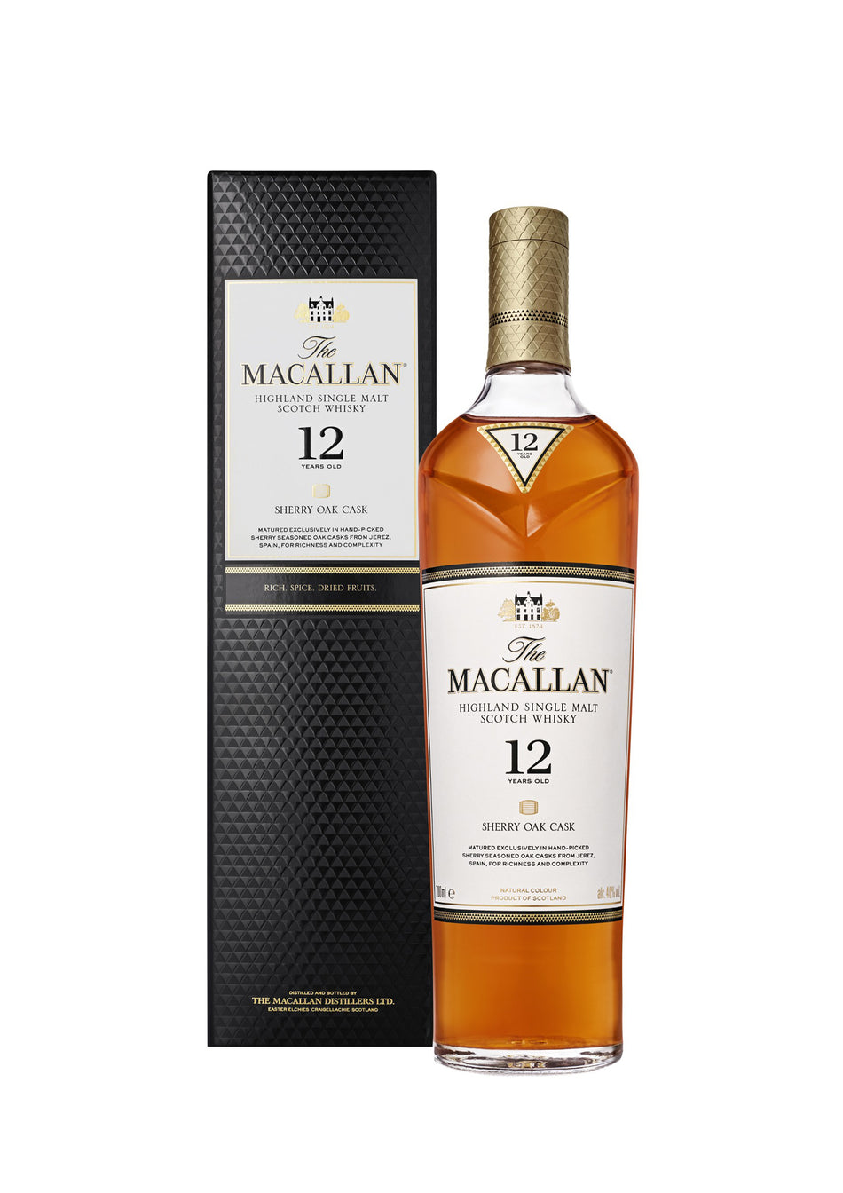 Macallan 12 Anni Sherry Oak Cask 40% 70cl Astucciato
