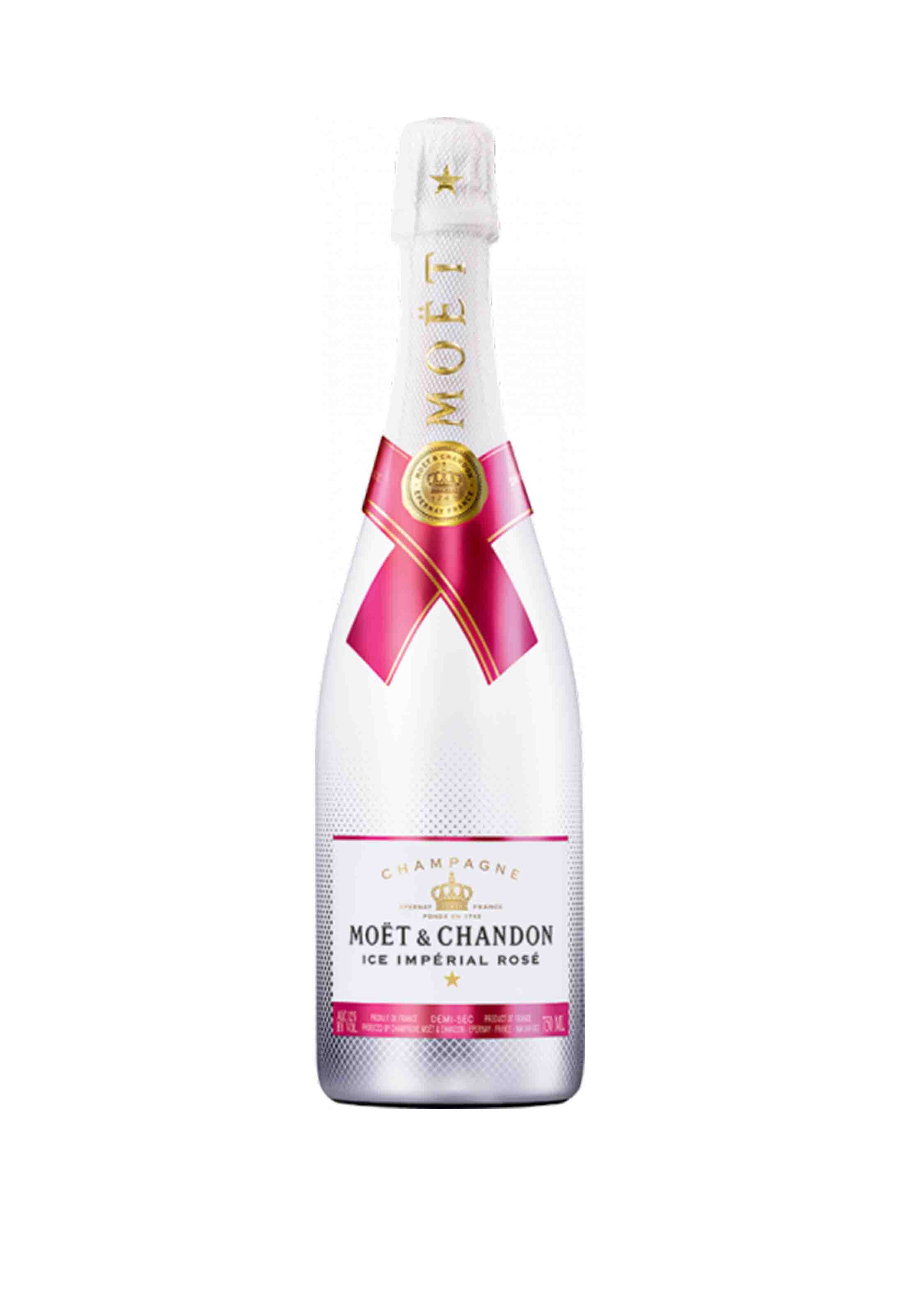 champagne moet ice imperial rose