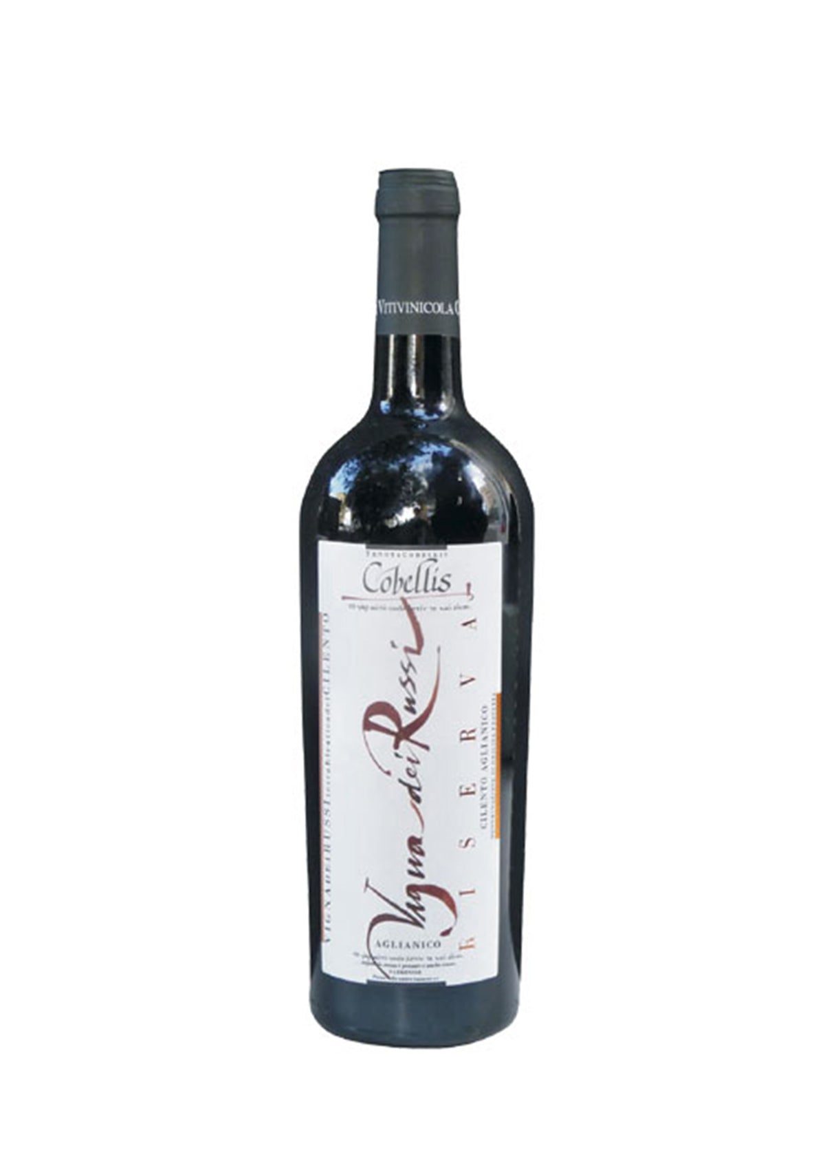 Aglianico Riserva Cobellis "Vigna dei Russi" Cilento DOP 2013