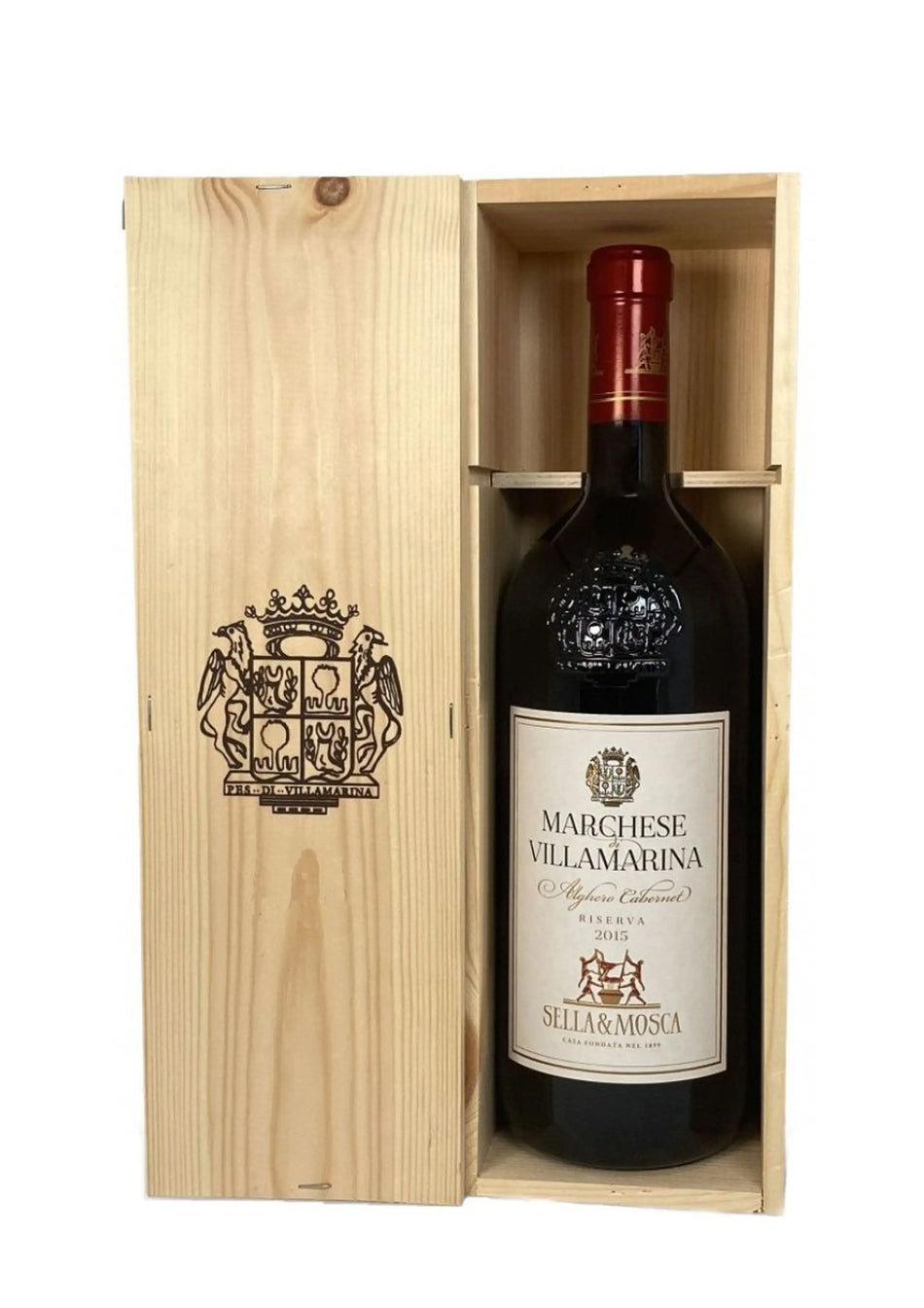 Alghero Cabernet Riserva DOC Magnum 1,5l Marchese di Villamarina 2017 Sella & Mosca