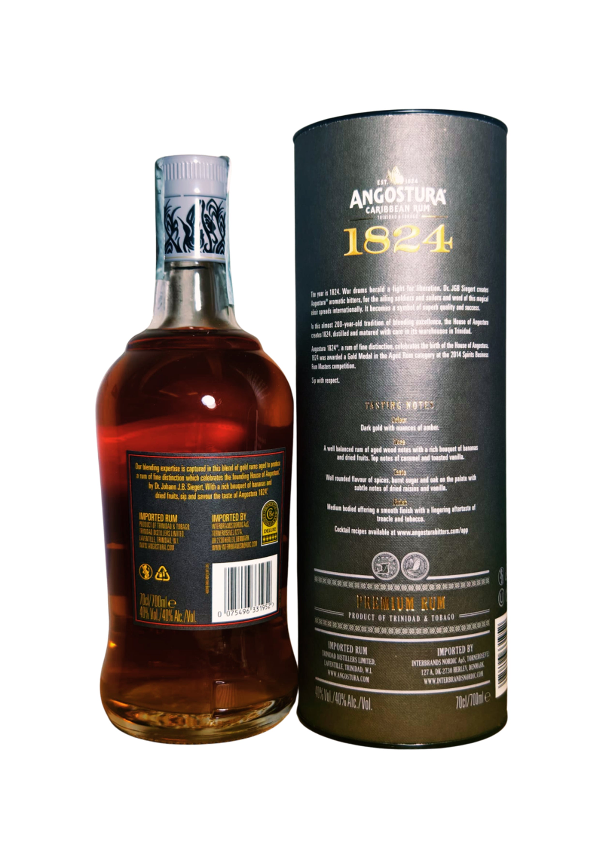 Angostura 1824 Premium Rum 40°70cl