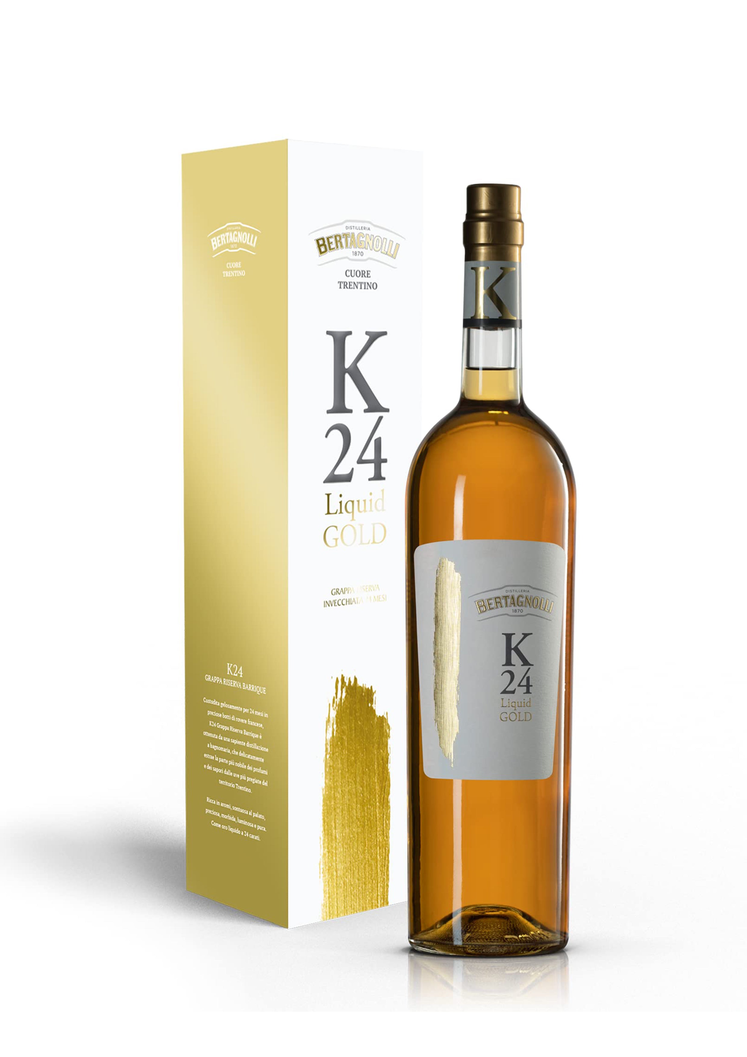Bertagnolli Grappa K24 Riserva 24 Mesi Barrique Magnum