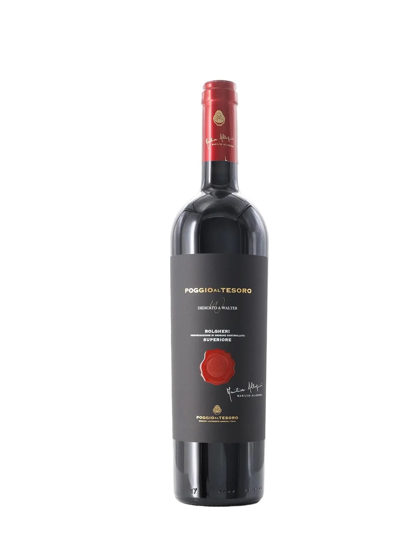 Bolgheri Superiore DOC "Dedicato a Walter" 2016 - Allegrini - Poggio Al Tesoro Allegrini