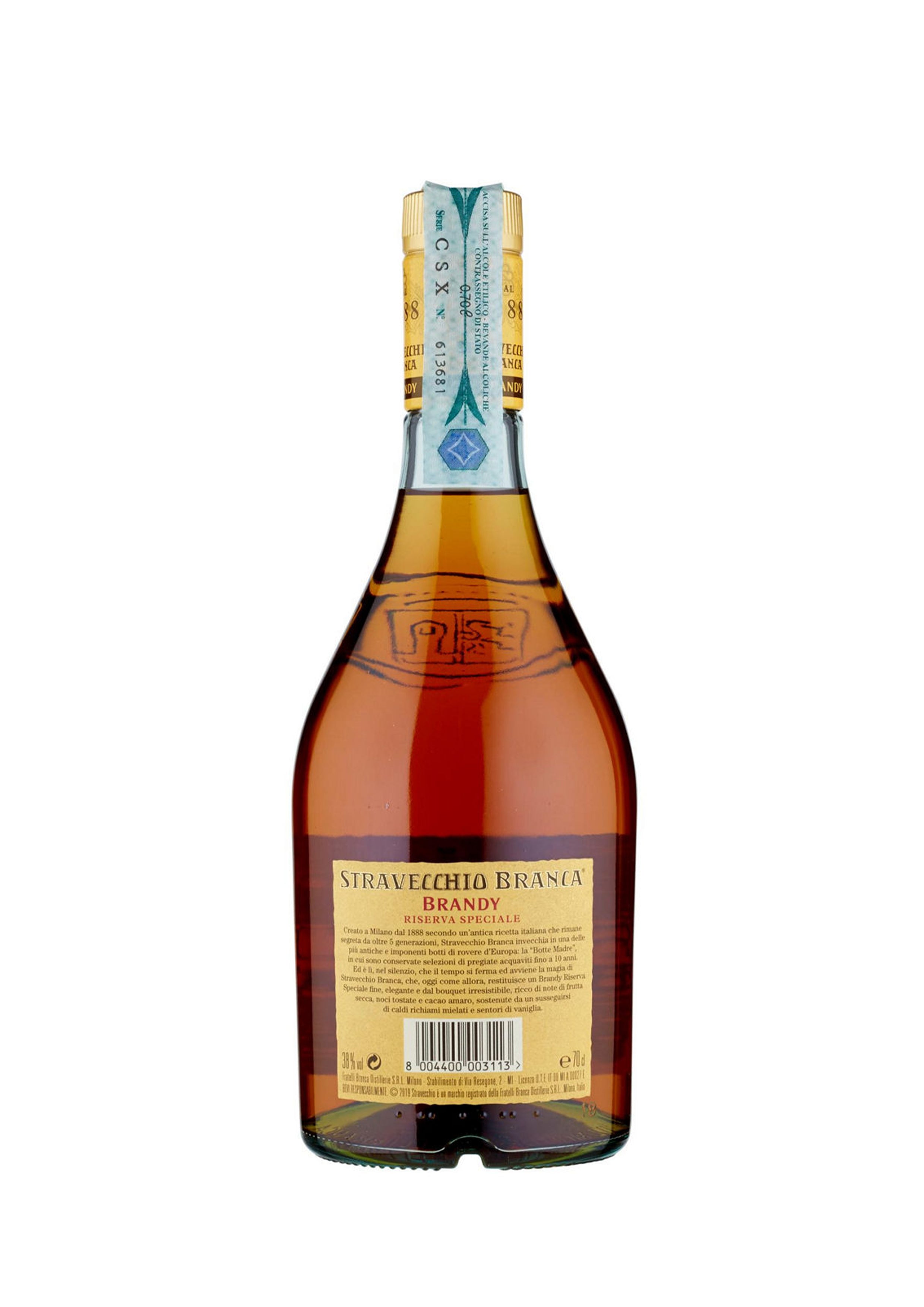 Branca Brandy Stravecchio 70cl-1