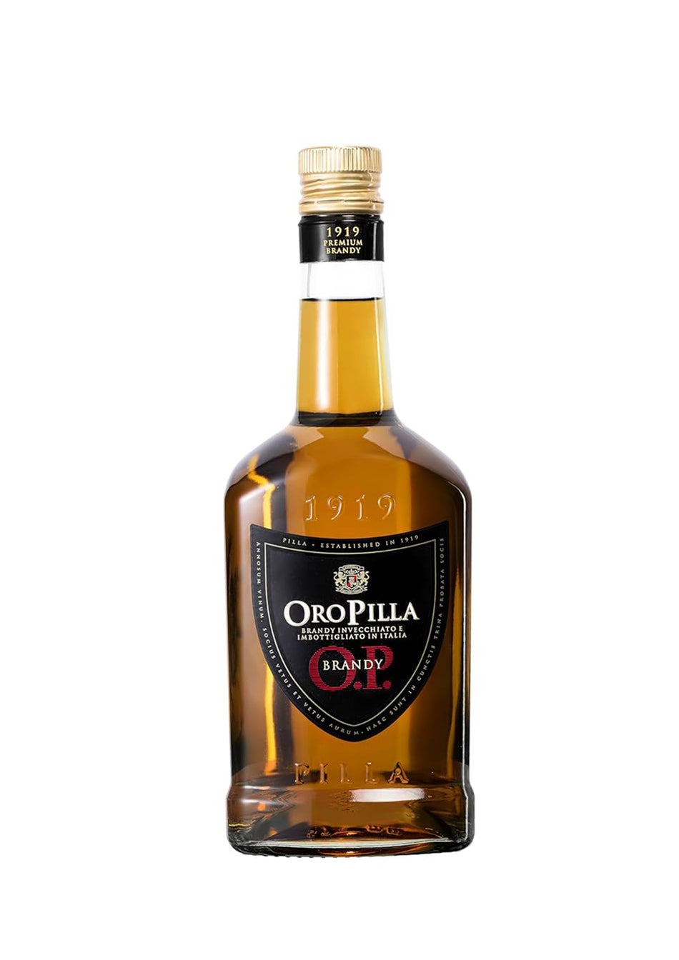 Brandy Oro Pilla 1919 70 cl 38%