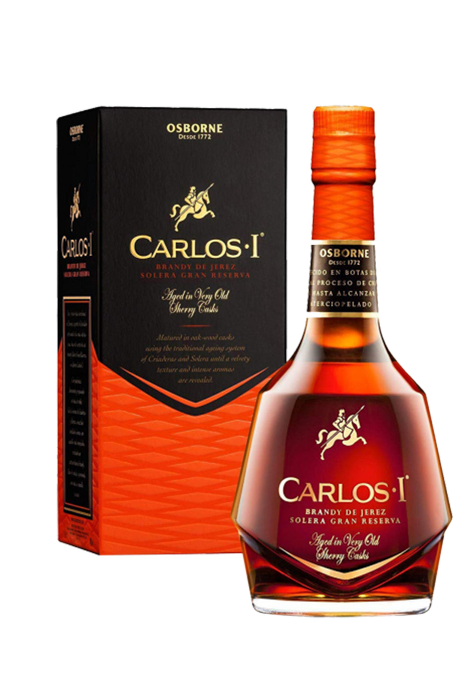 Brandy De Jerez Carlos I 70cl Astucciato