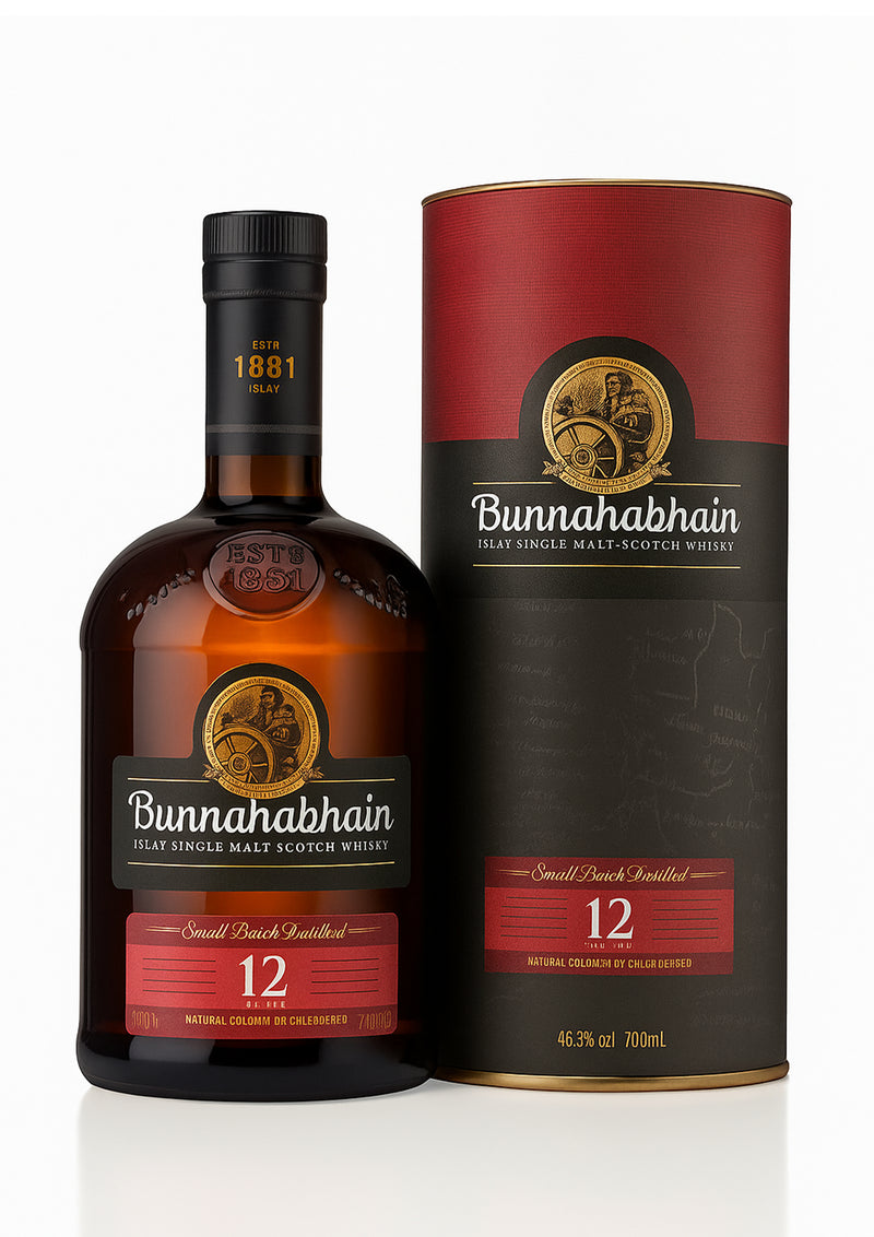 Bunnahabhain 12 Year Old 700ml 46,3% vol