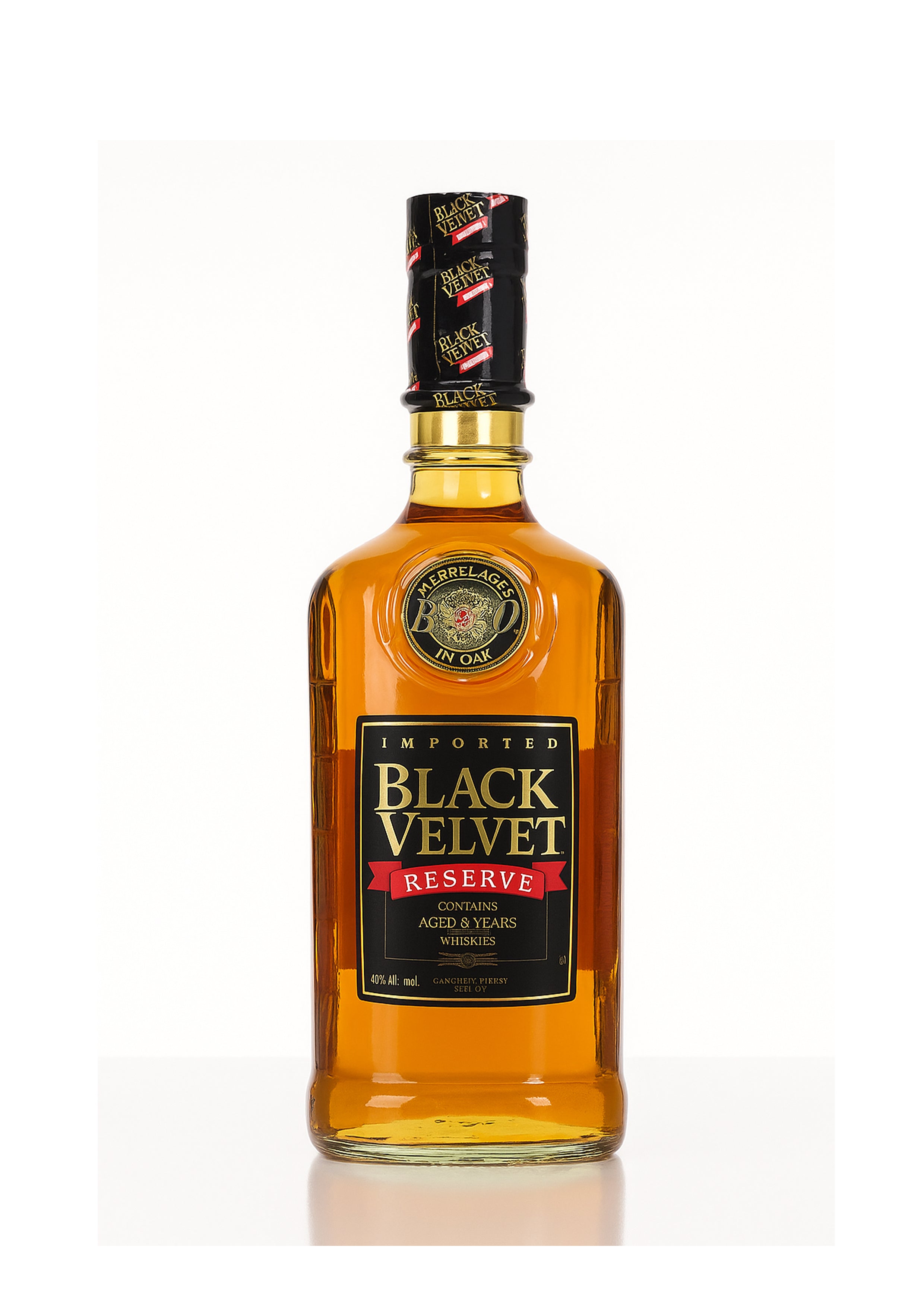 Canadian Whisky Black Velvet Reserve 8 Anni