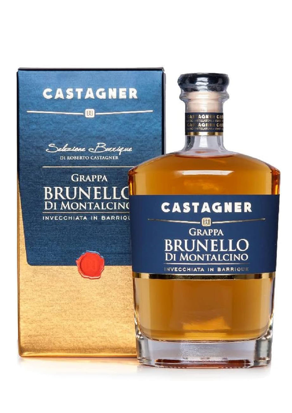 Castagner Grappa Brunello di Montalcino Barrique 38% Vol 500ml Astucciato