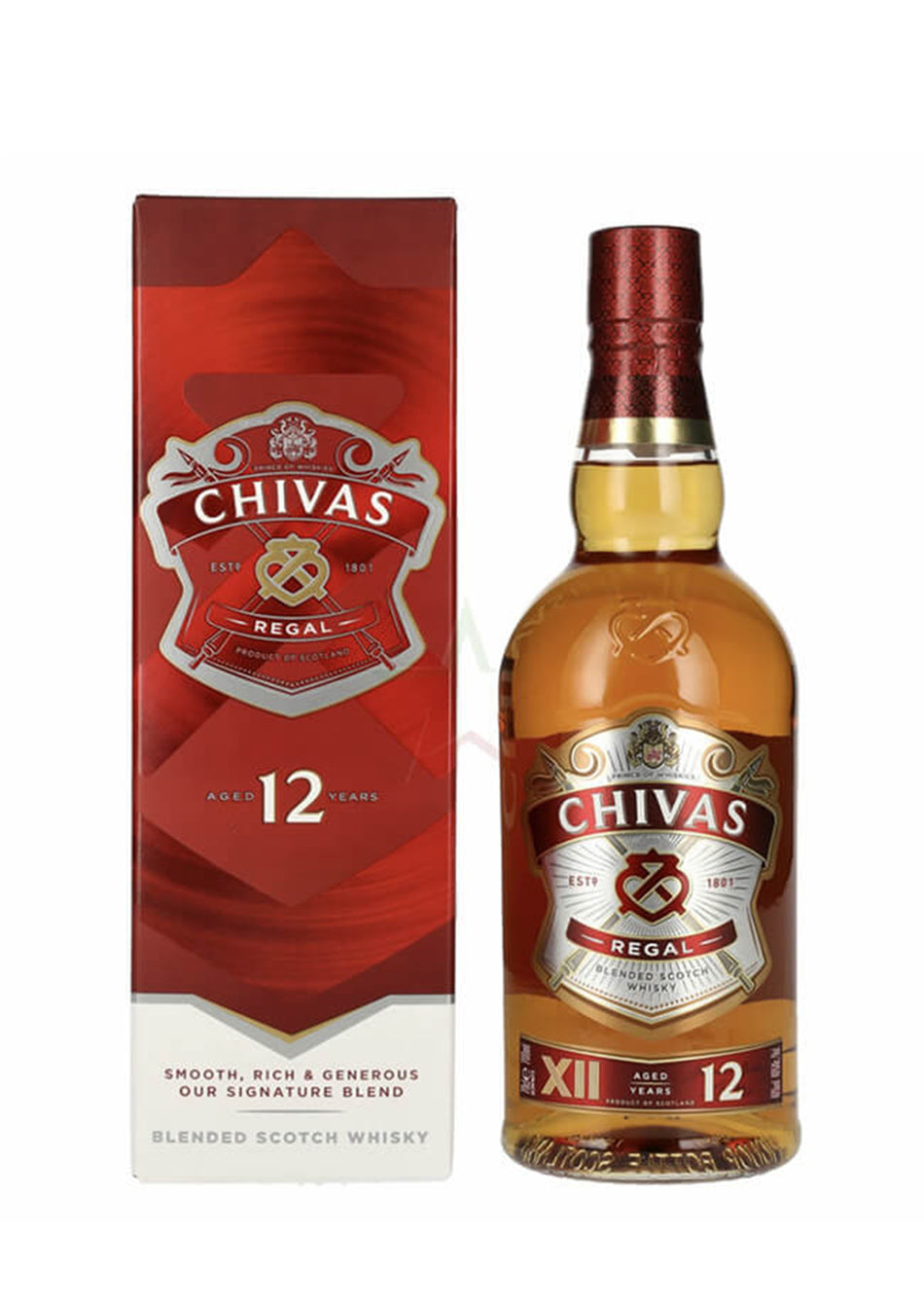 Chivas Regal Whisky 12 Years 0,70l (Astucciato)