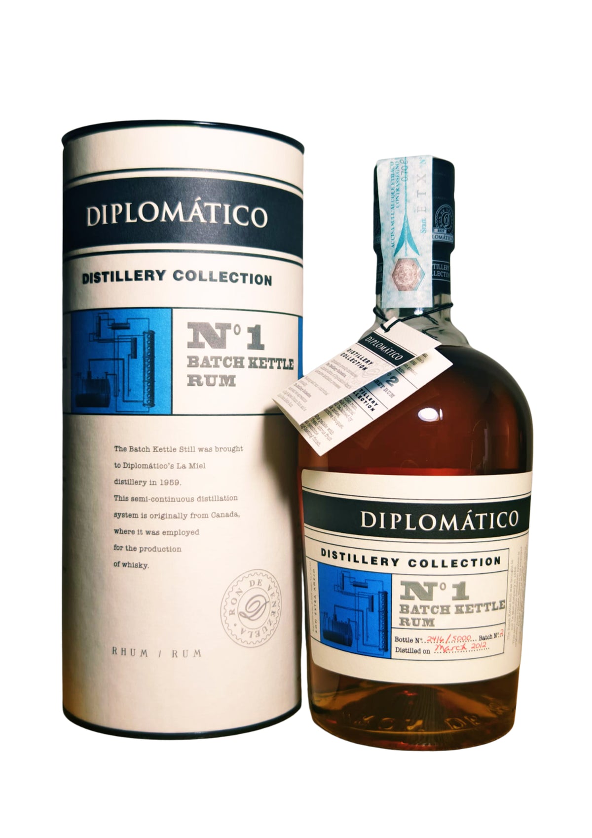 Diplomatico Distillery Collection No.1 Batch Kettle Rum 70cl