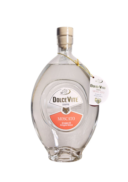 Dolcevite Grappa di Moscato 700ml 40% Vol