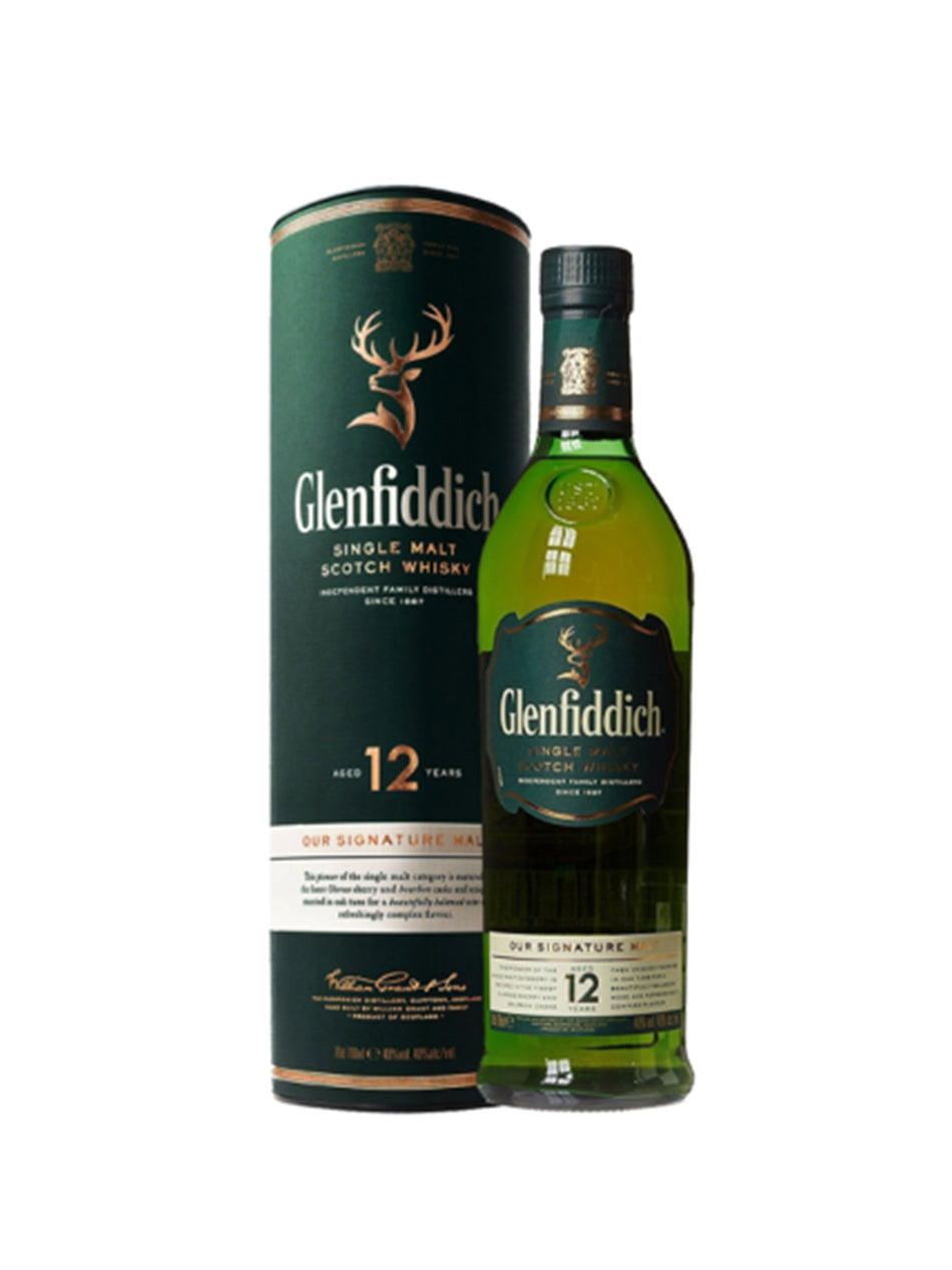Glenfiddich Single Malt Scotch Whisky 12 Anni 40% 70cl Astucciato