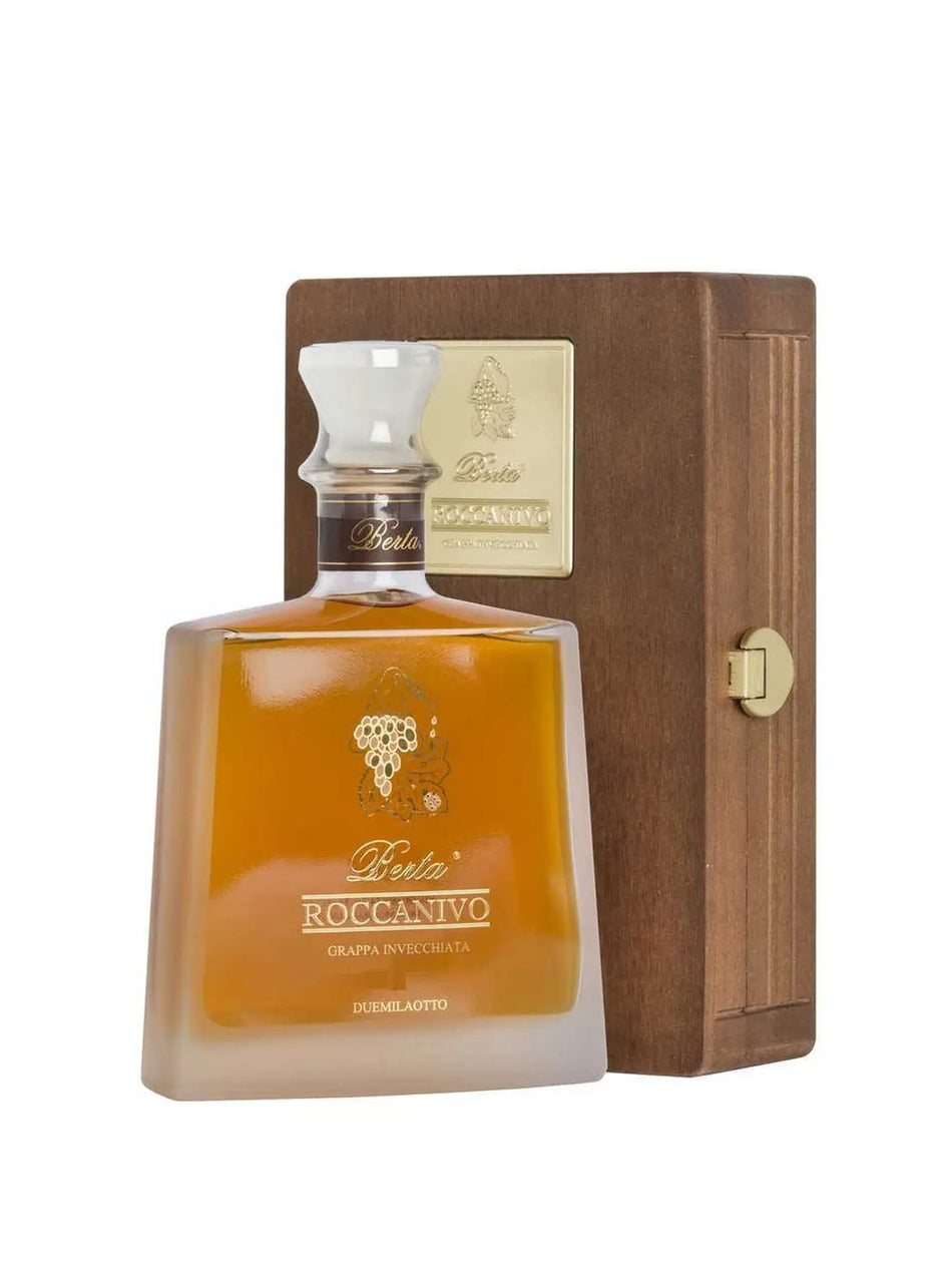 Grappa Berta Roccanivo Astucciato in Legno 70cl Berta
