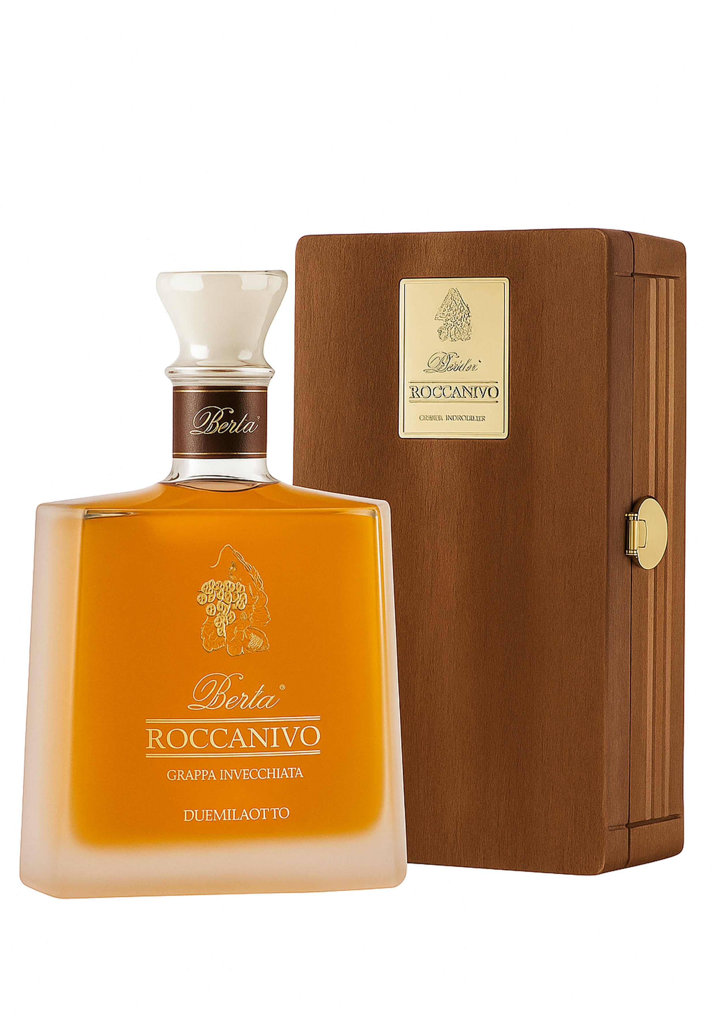Grappa Berta Roccanivo Astucciato in Legno 70cl