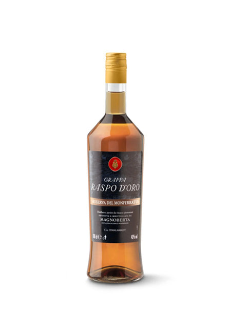 grappa raspo d'oro del monferrato piemontese