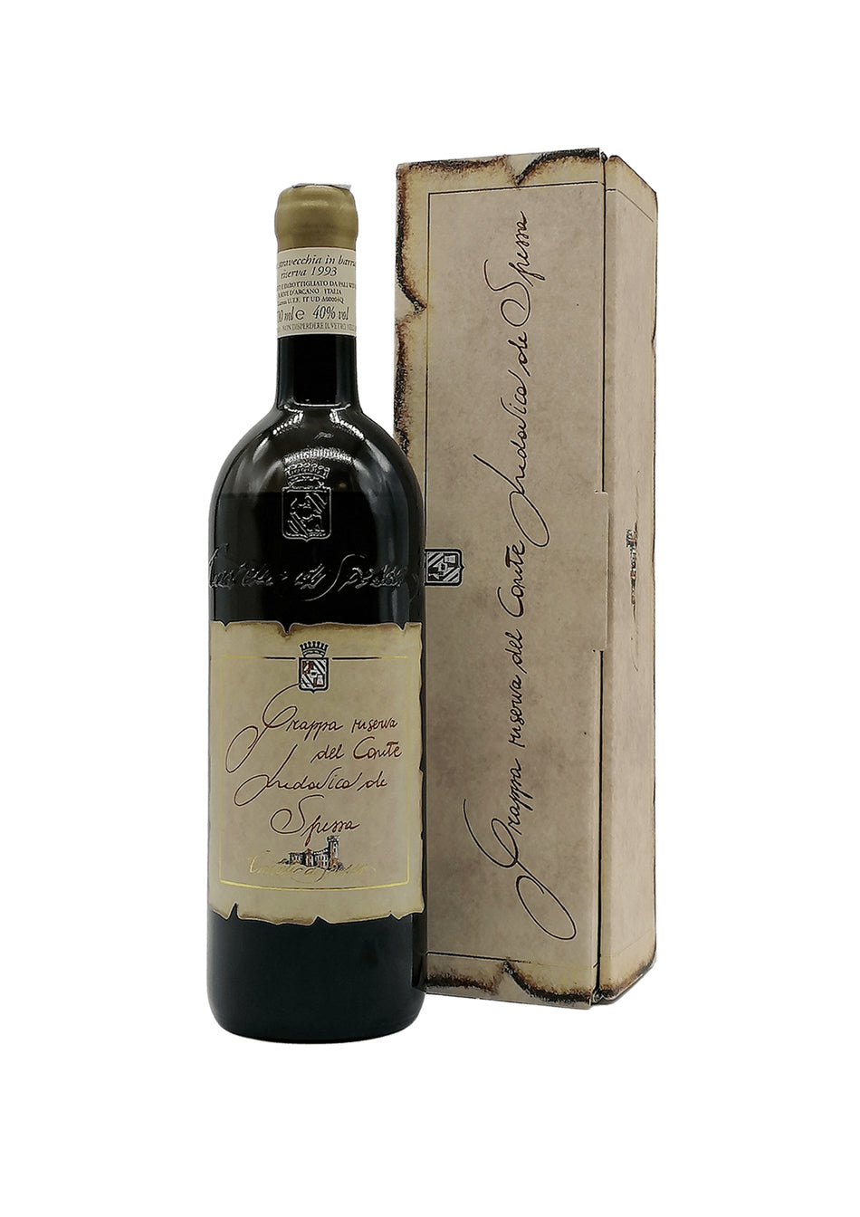 Grappa Riserva del Conte 1993 “Ludovico di Spessa”