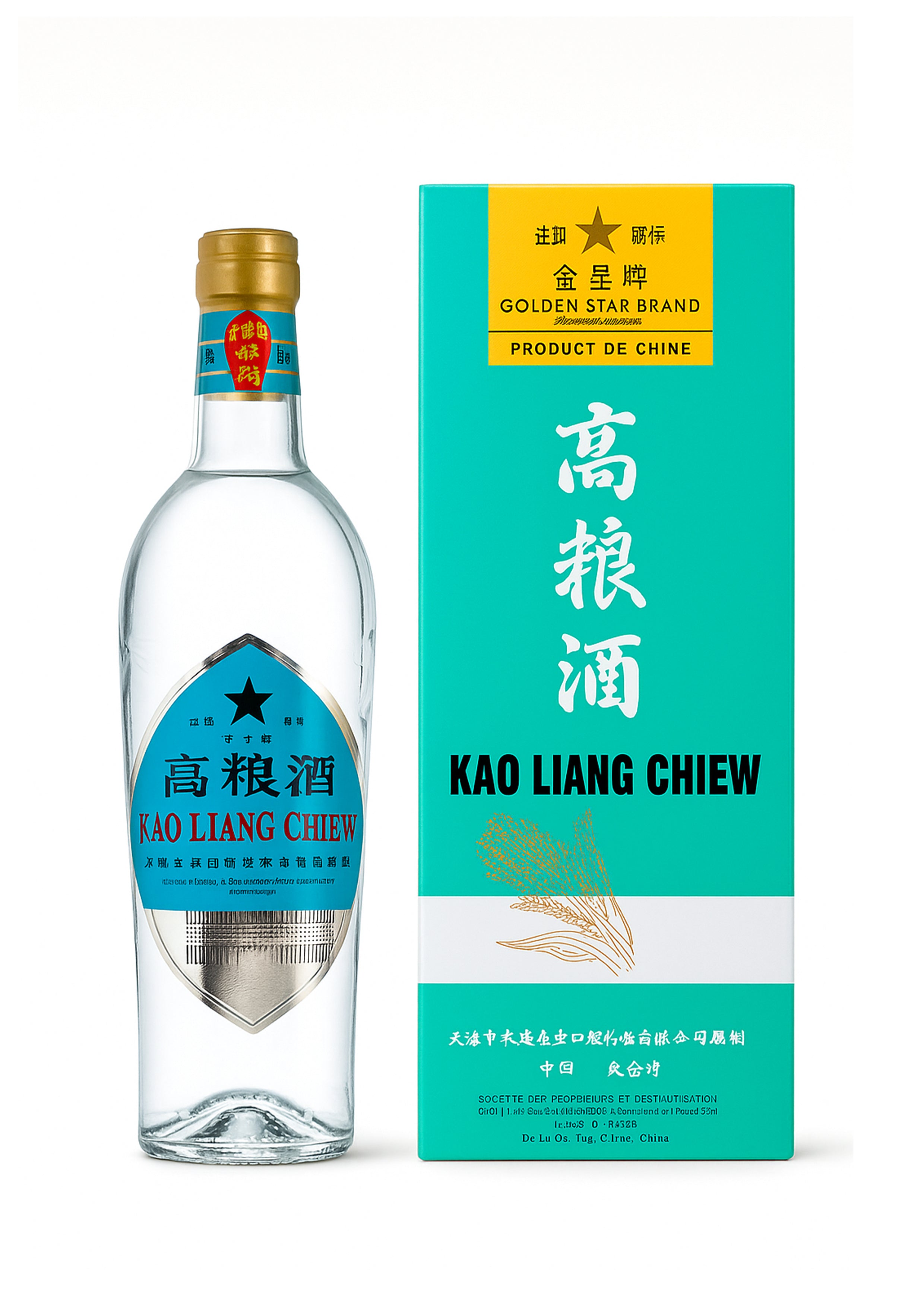 Grappa di Riso Golden Star 62%-50cl