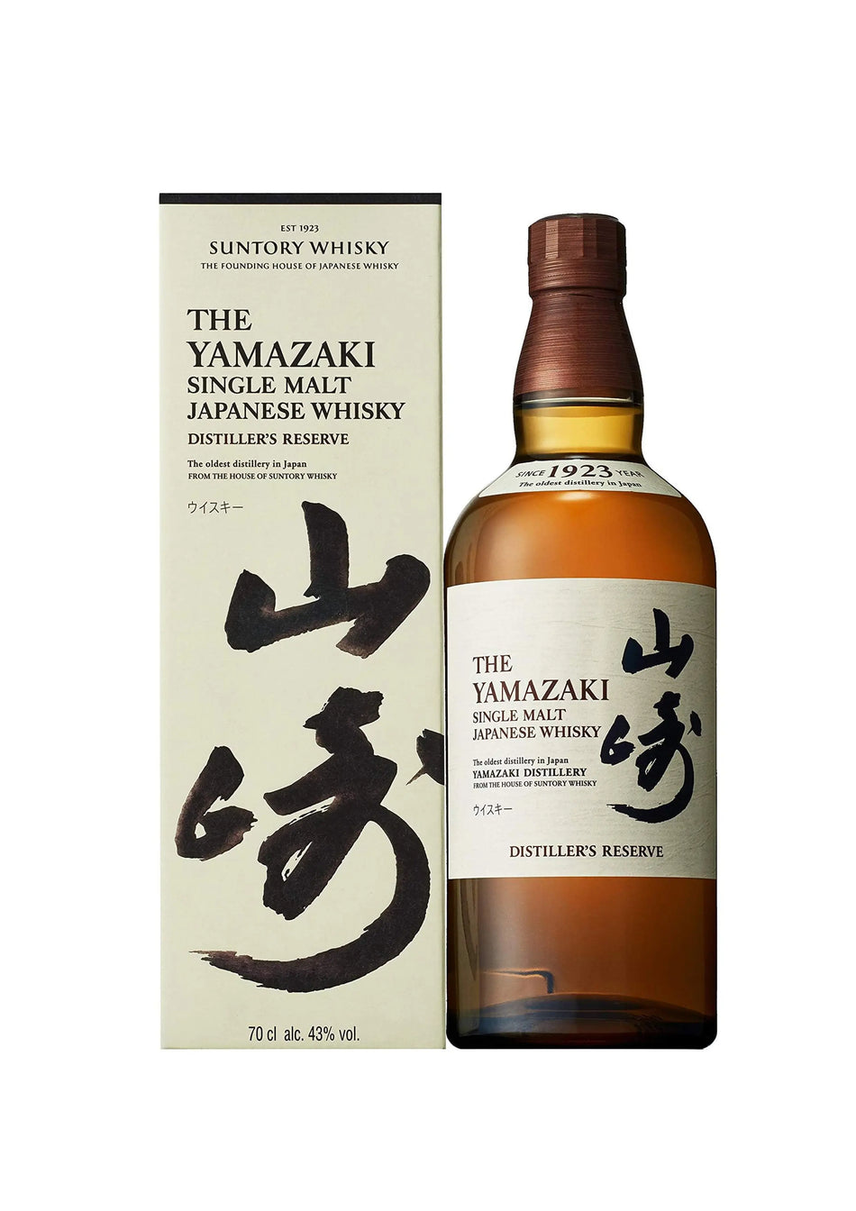 Japanese Whiskey Single Malt Distiller's Reserve Yamazaki - Suntory 43% 70cl Suntory