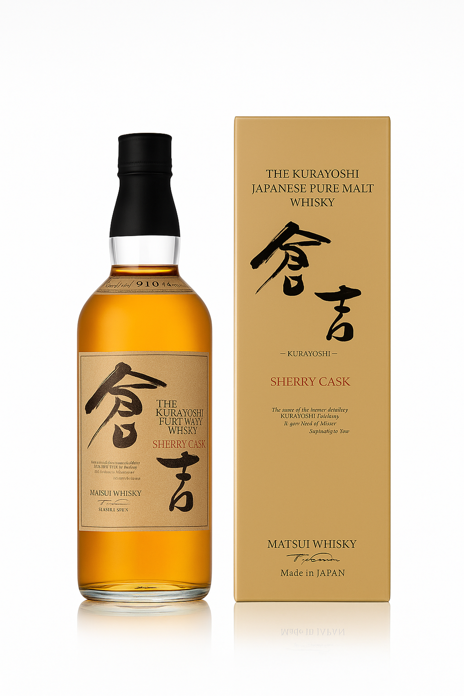 Japanese Pure Malt Whisky Sherry Cask The Kurayoshi Matsui
