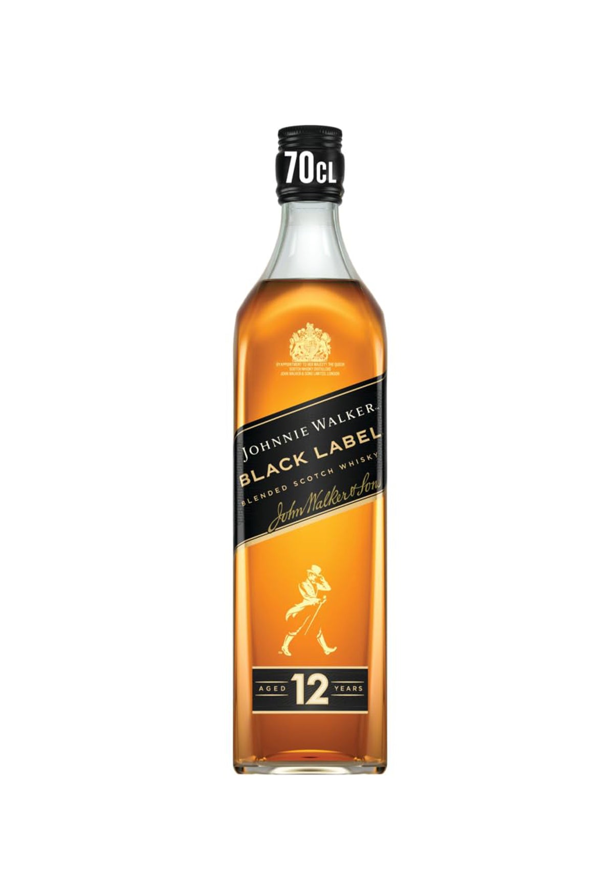 Johnnie Walker Black Label Blended Scotch Whisky 70cl