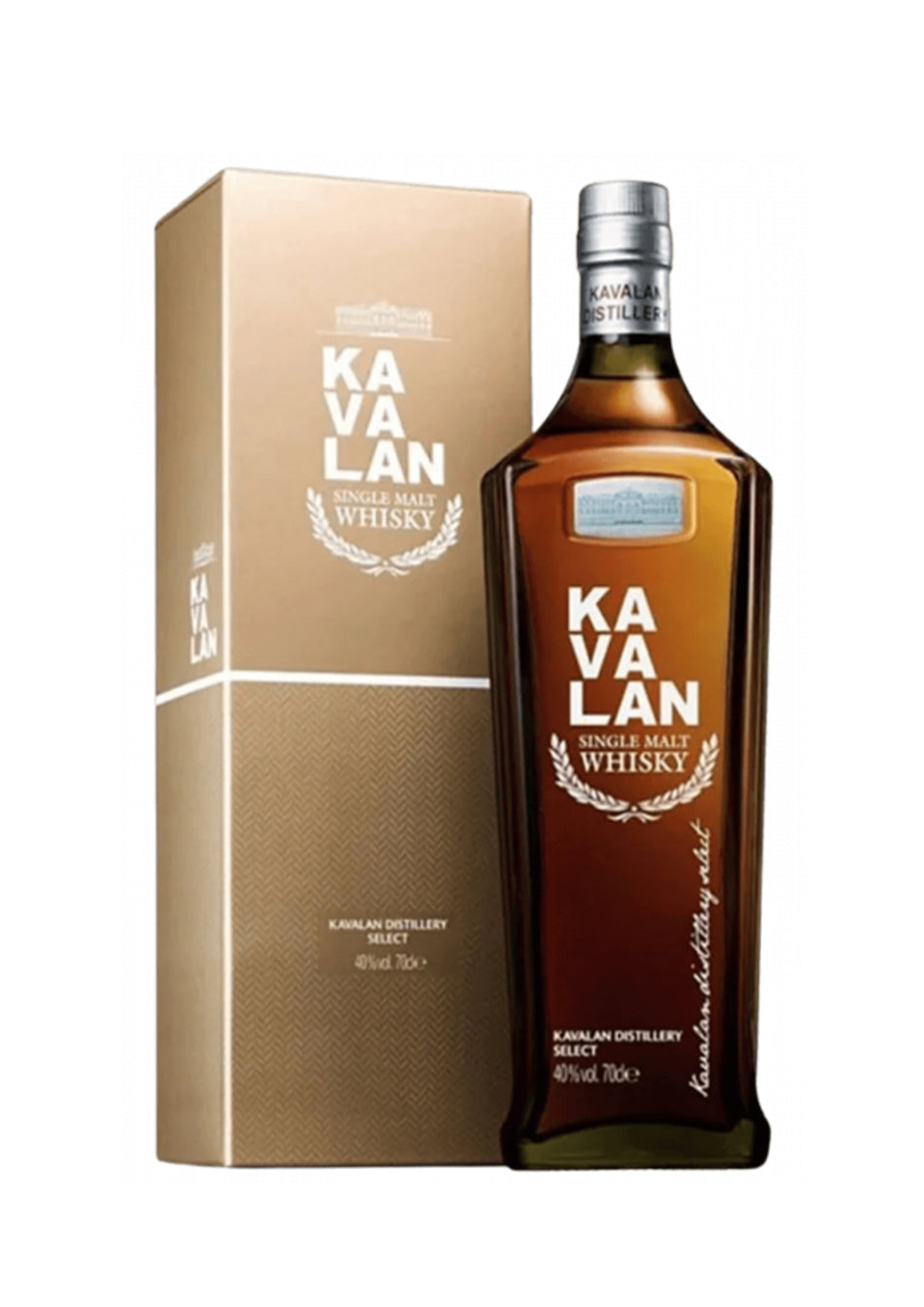Kavalan Distillery Select Single Malt Whisky 40% Vol. 0.7l in Giftbox