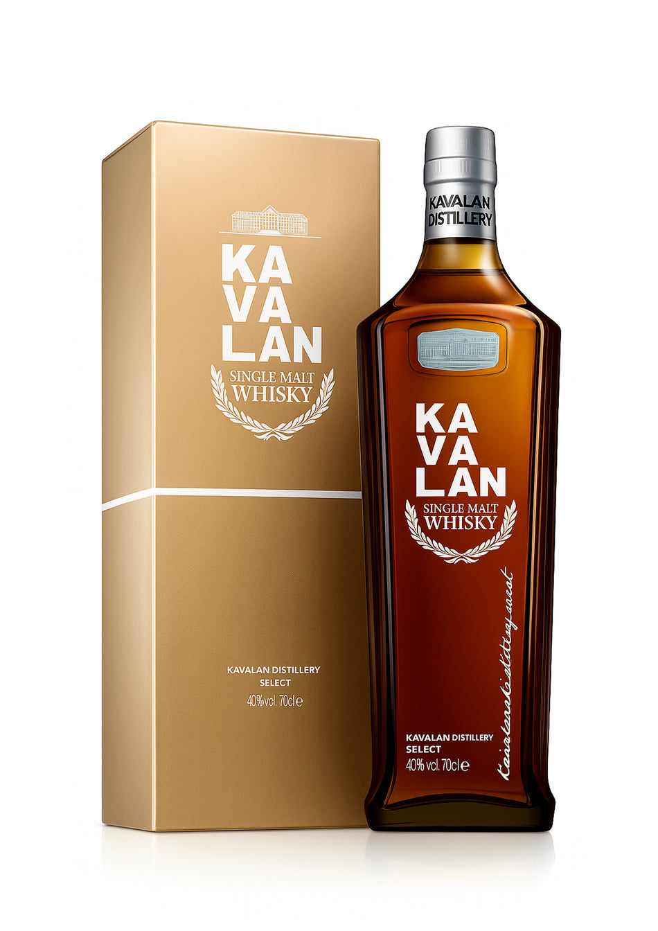 Kavalan Distillery Select Single Malt Whisky 70cl in Giftbox