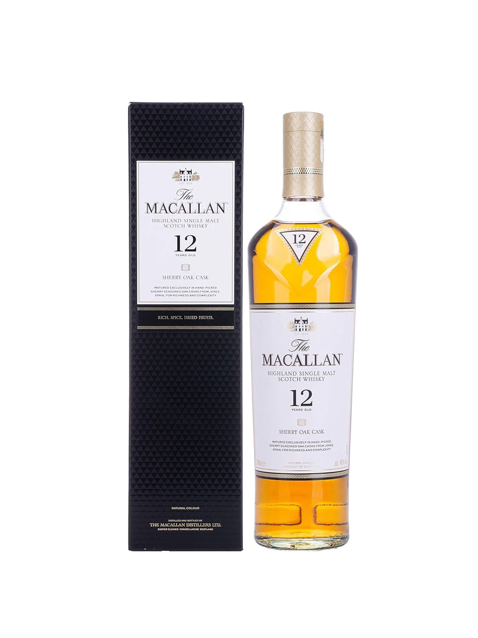 Macallan 12 Anni Sherry Oak Cask 40% 70cl Astucciato