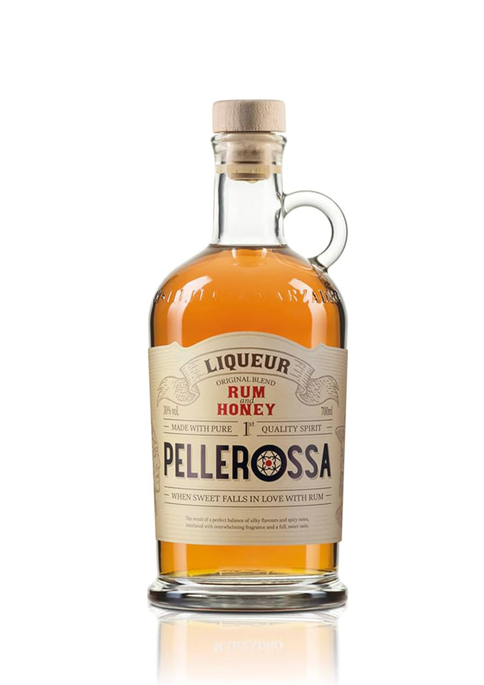 Pellerossa Rum & Honey Liquore 700ml 30% Vol