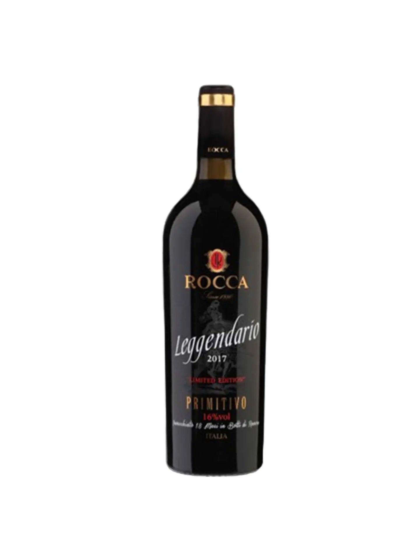 Primitivo Salento Leggendario 2017 Limited Edition Rocca - Dezzani Rocca