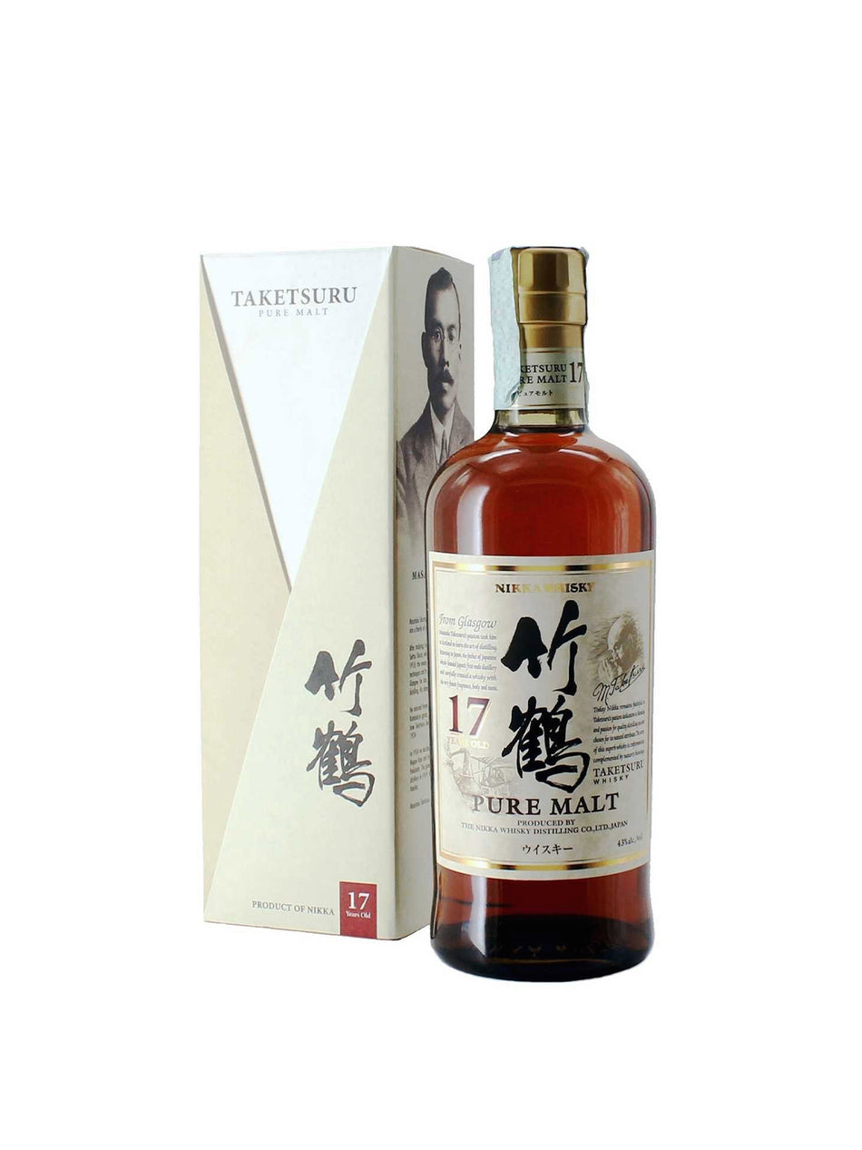 Pure Malt Japanese Whiskey Taketsuru 17 anni - Nikka 70 cl 43% Astucciato