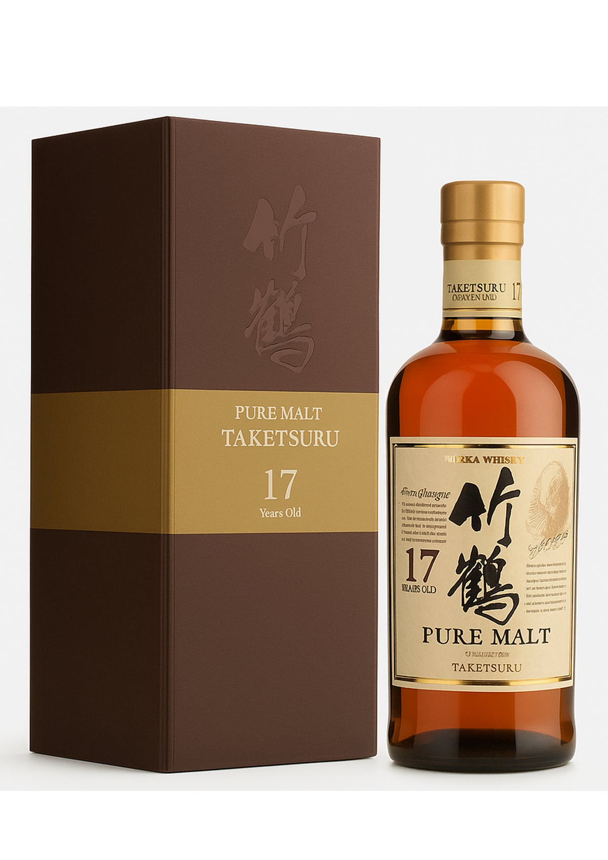 Pure Malt Japanese Whiskey Taketsuru 17 anni - Nikka 70cl