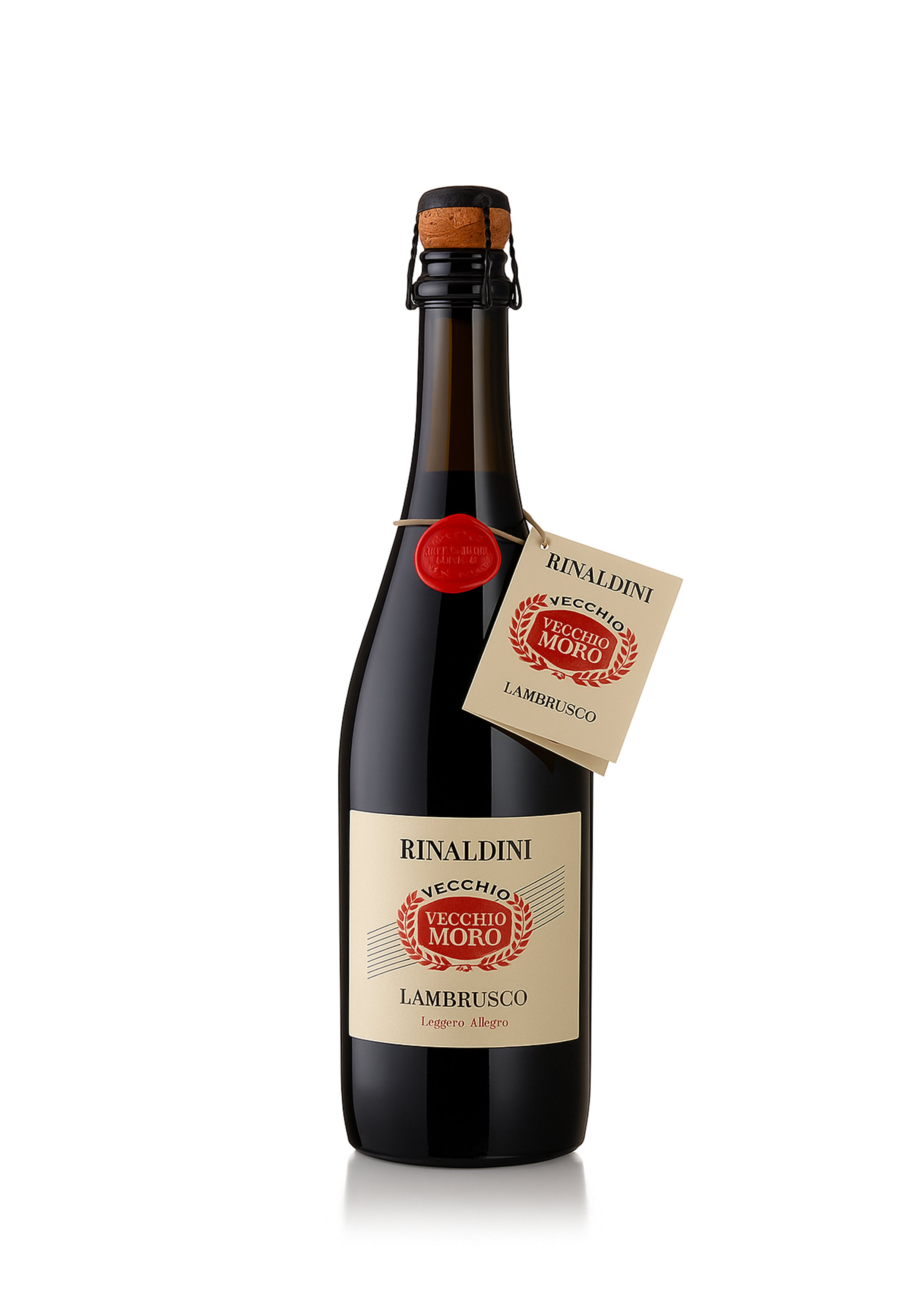 Rinaldini Lambrusco Vecchio Moro Vino Frizzante