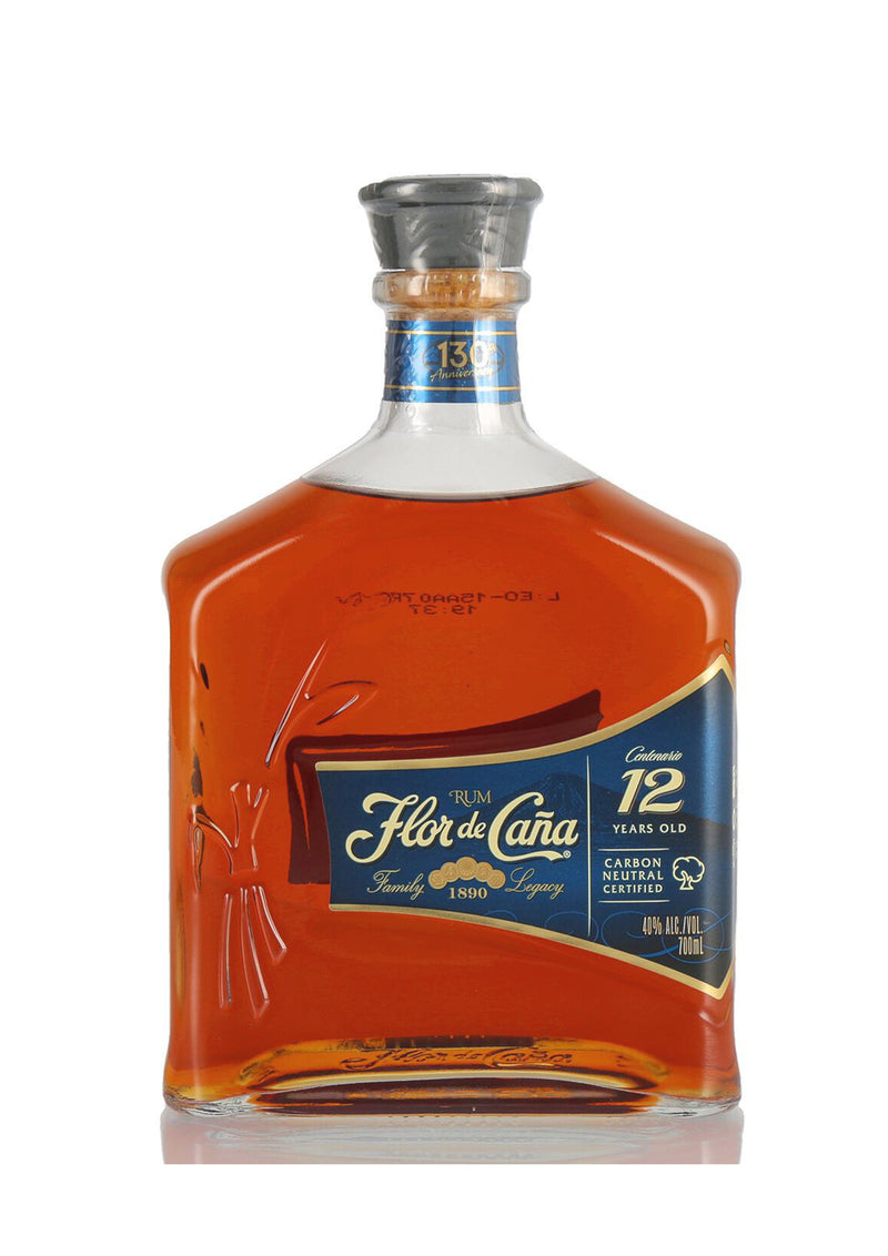 Rum Centenario 12 Anni Flor De Cana 40% 70cl