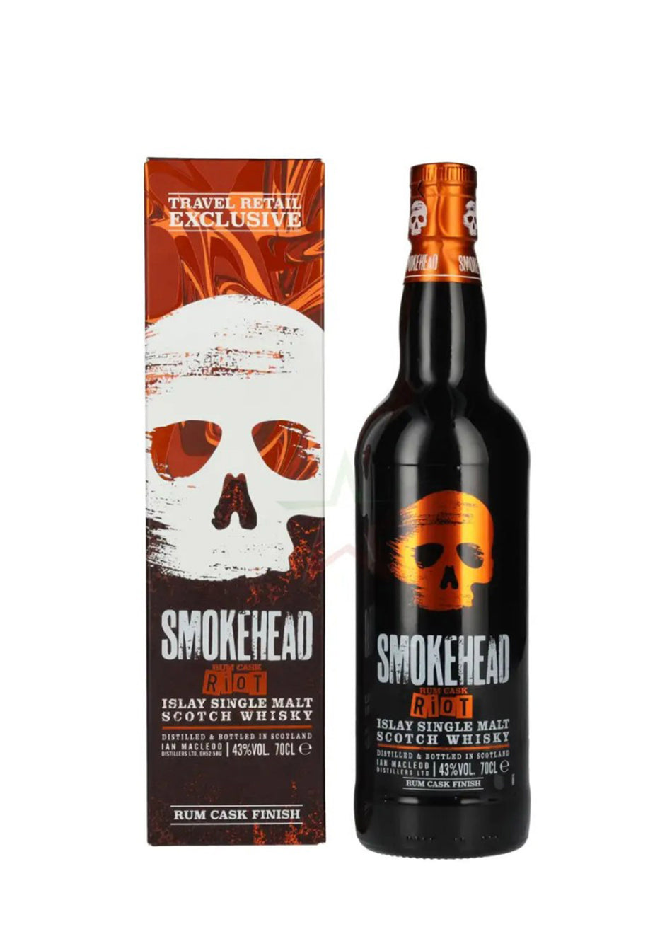 Smokehead Rum Riot – Islay Single Malt Scotch Whisky 70cl 43% Asruciato