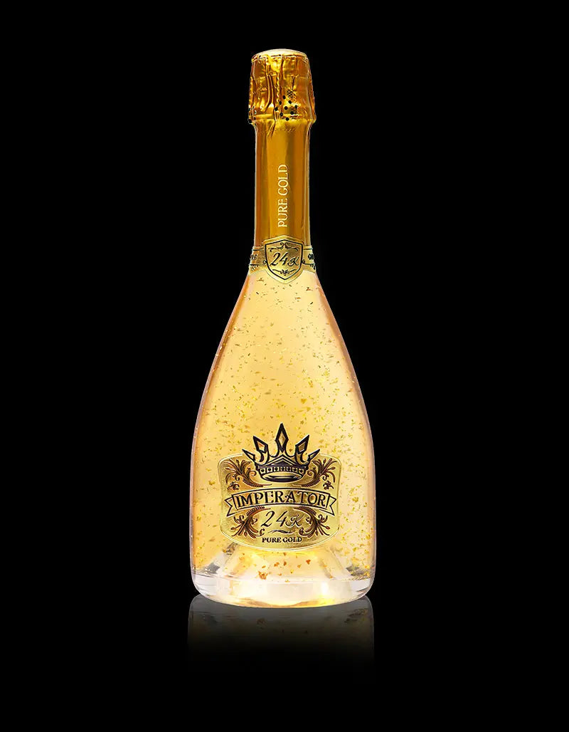 Spumante Brut con Oro 23 Carati - Imperator 24k - Winehundred