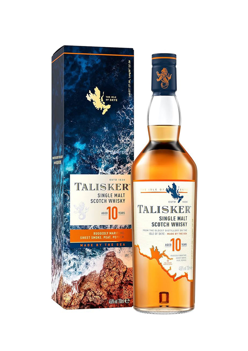 Talisker Single Malt Scotch Whisky 10 Years 70cl