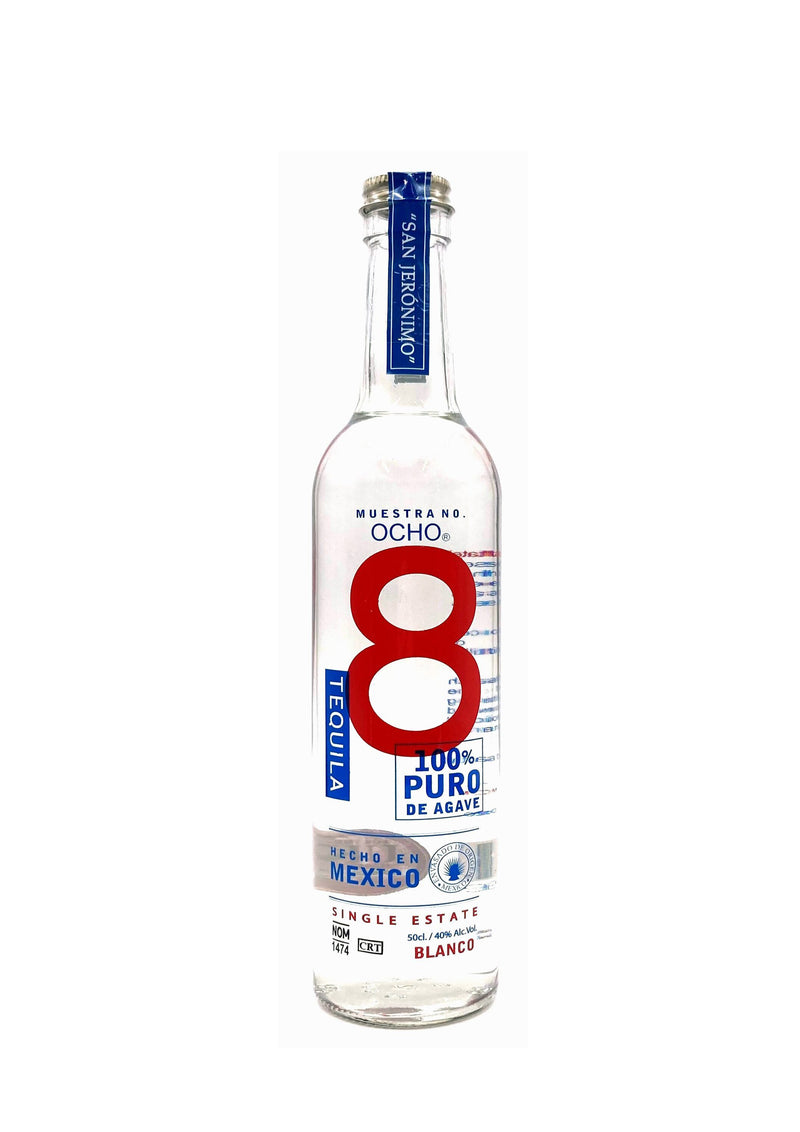 Tequila Ocho Plata 50cl