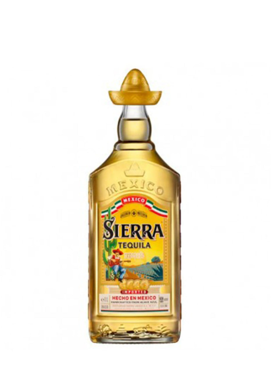 Tequila Sierra Reposado 38% 70cl