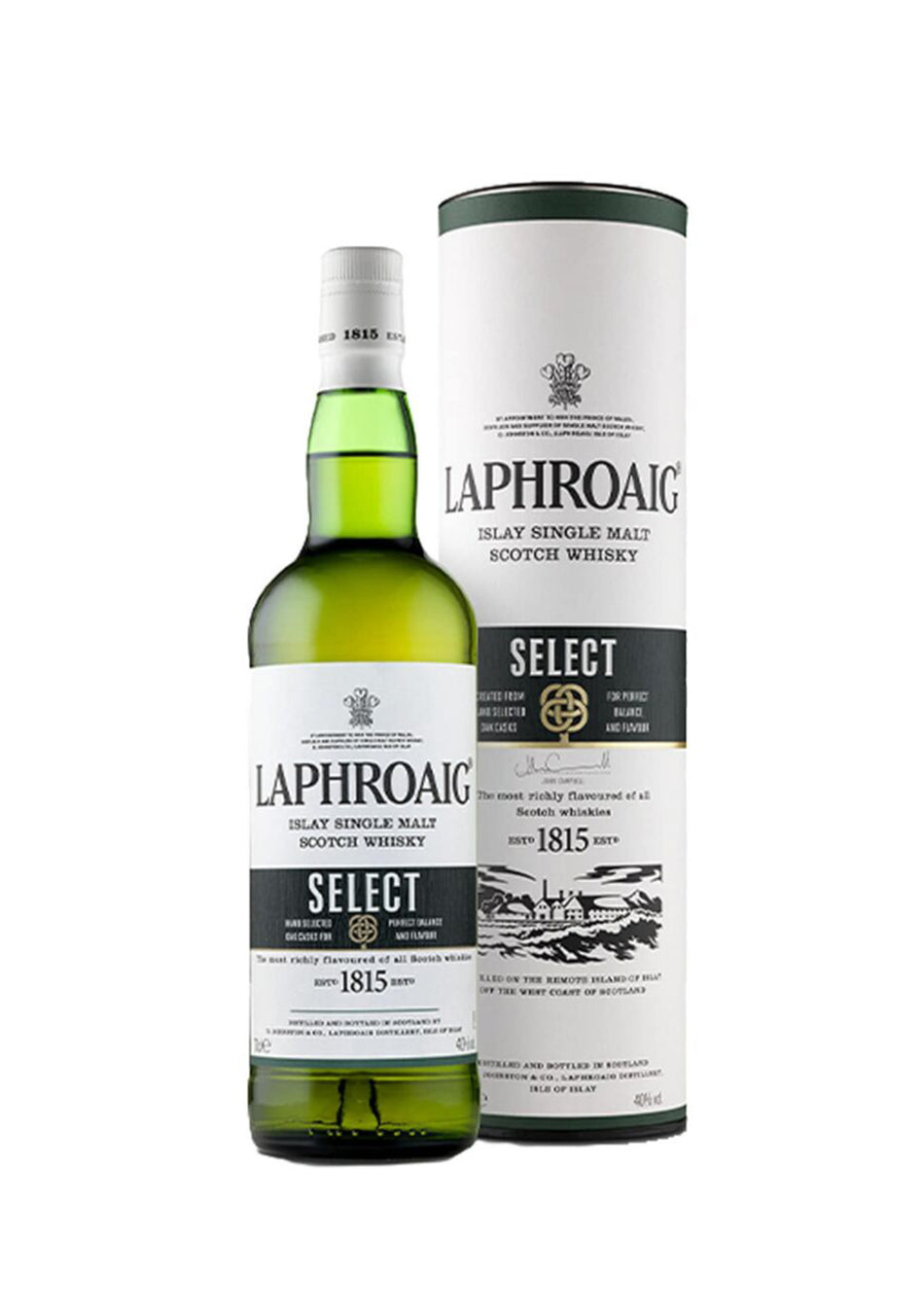 Whisky Single Malt 'Select' Laphroaig Astucciato
