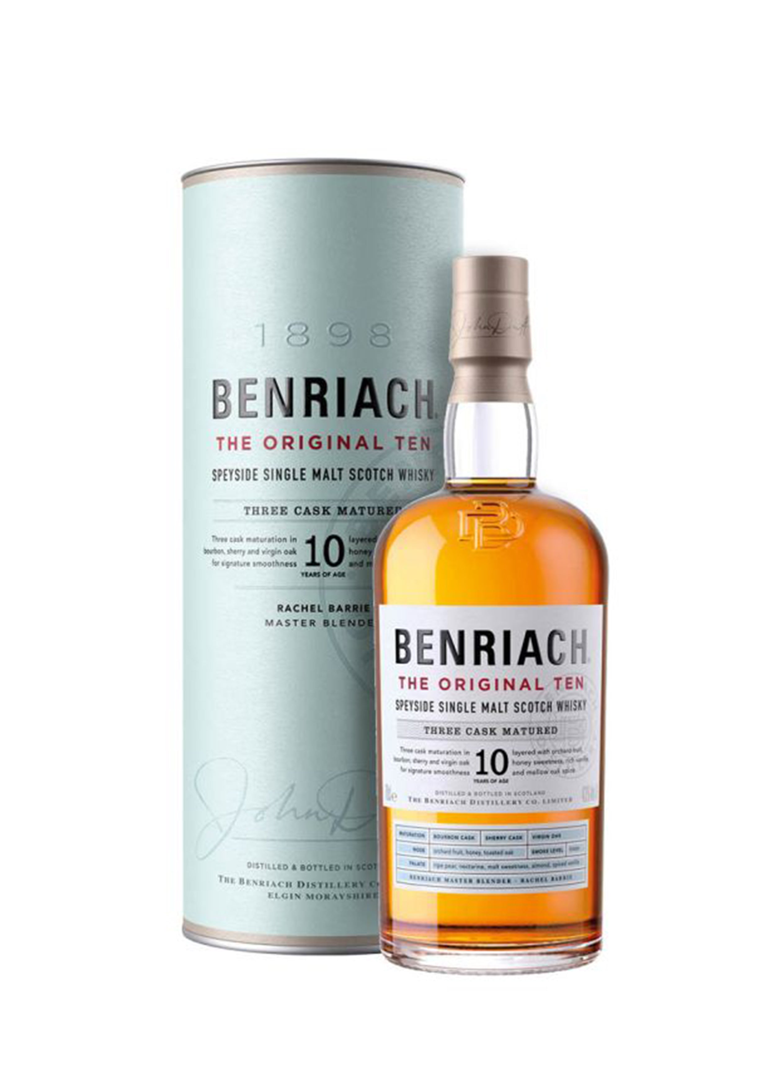 Whisky Single Malt 'The Original Ten' Benriach 10YO 70cl