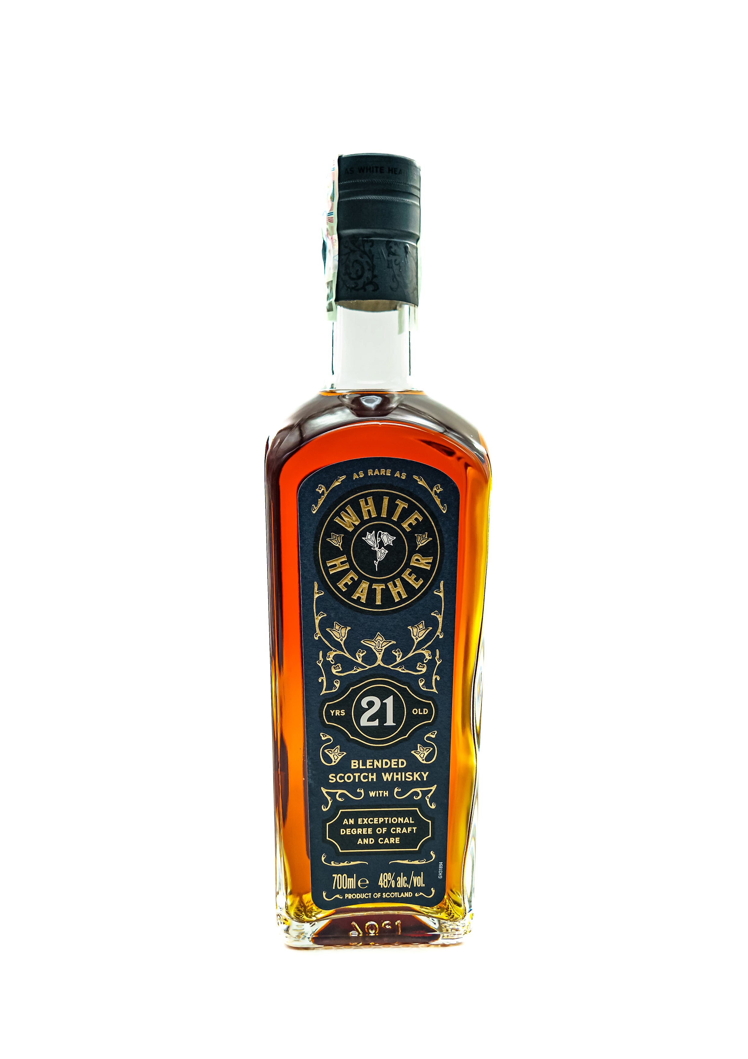 White Heather 21 Y.O. – Blended Scotch Whisky 70cl 48% Astucciato 1