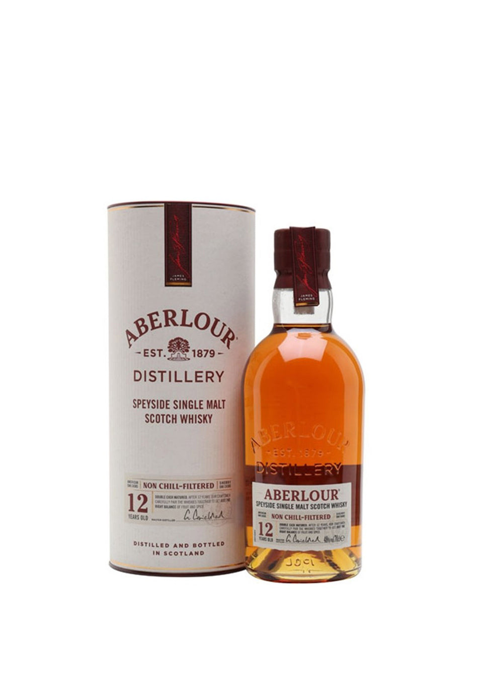 Aberlour 12 Year Old Non Chill-Filtered 48% 70cl Astucciato