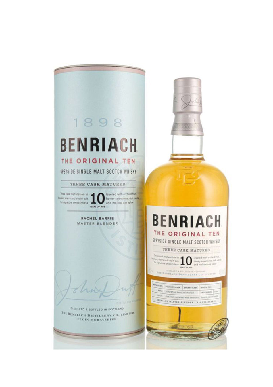 Whisky Single Malt The Original Ten Benriach 10 Anni 43% 70cl Astucciato