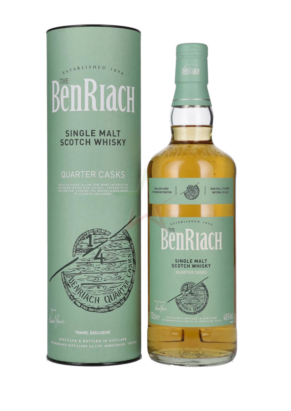 Whisky Single Malt Quarter Cask Benriach 46% 70cl Astucciato