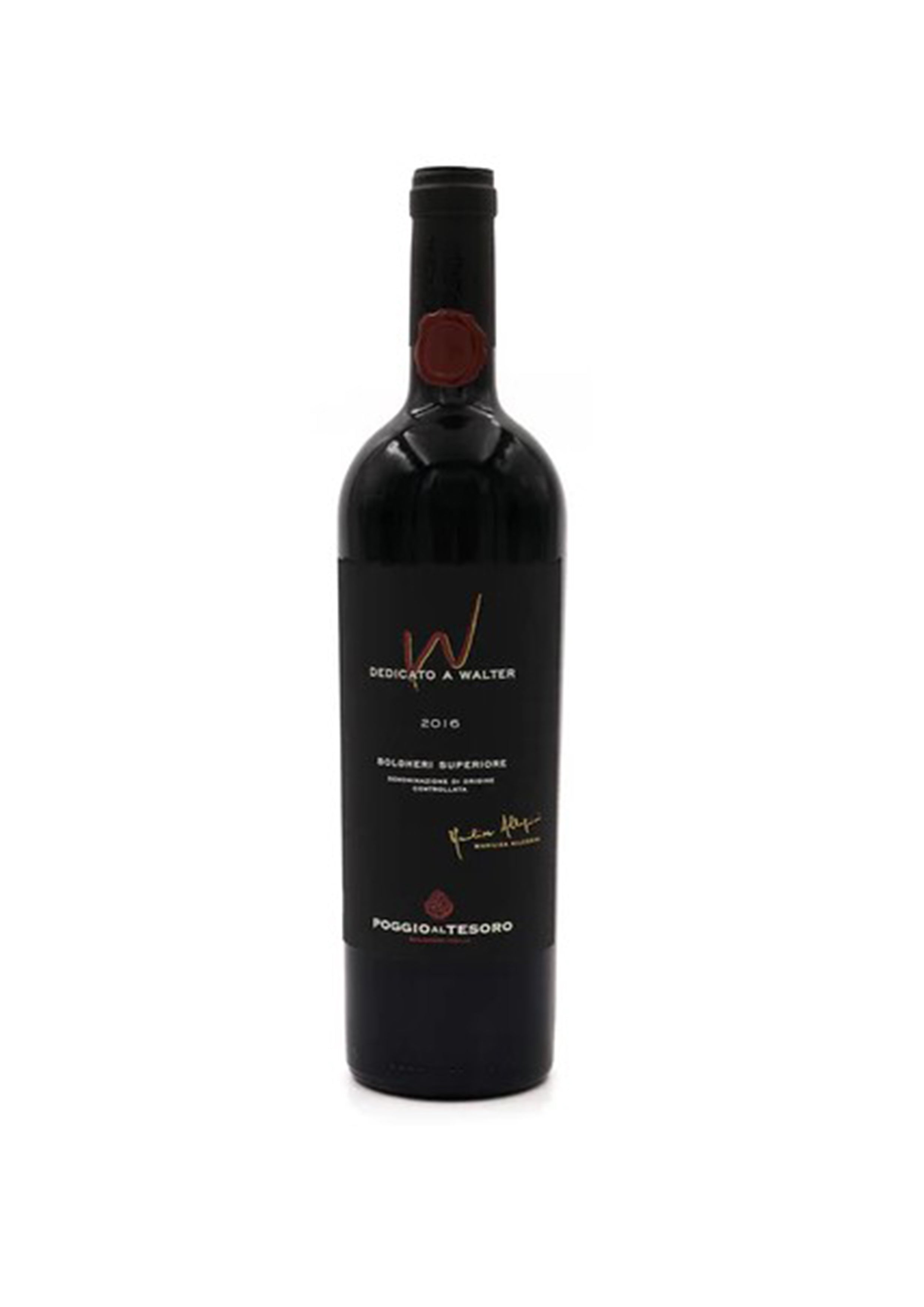 Bolgheri Superiore Dedicato al Walter Poggio al Tesoro